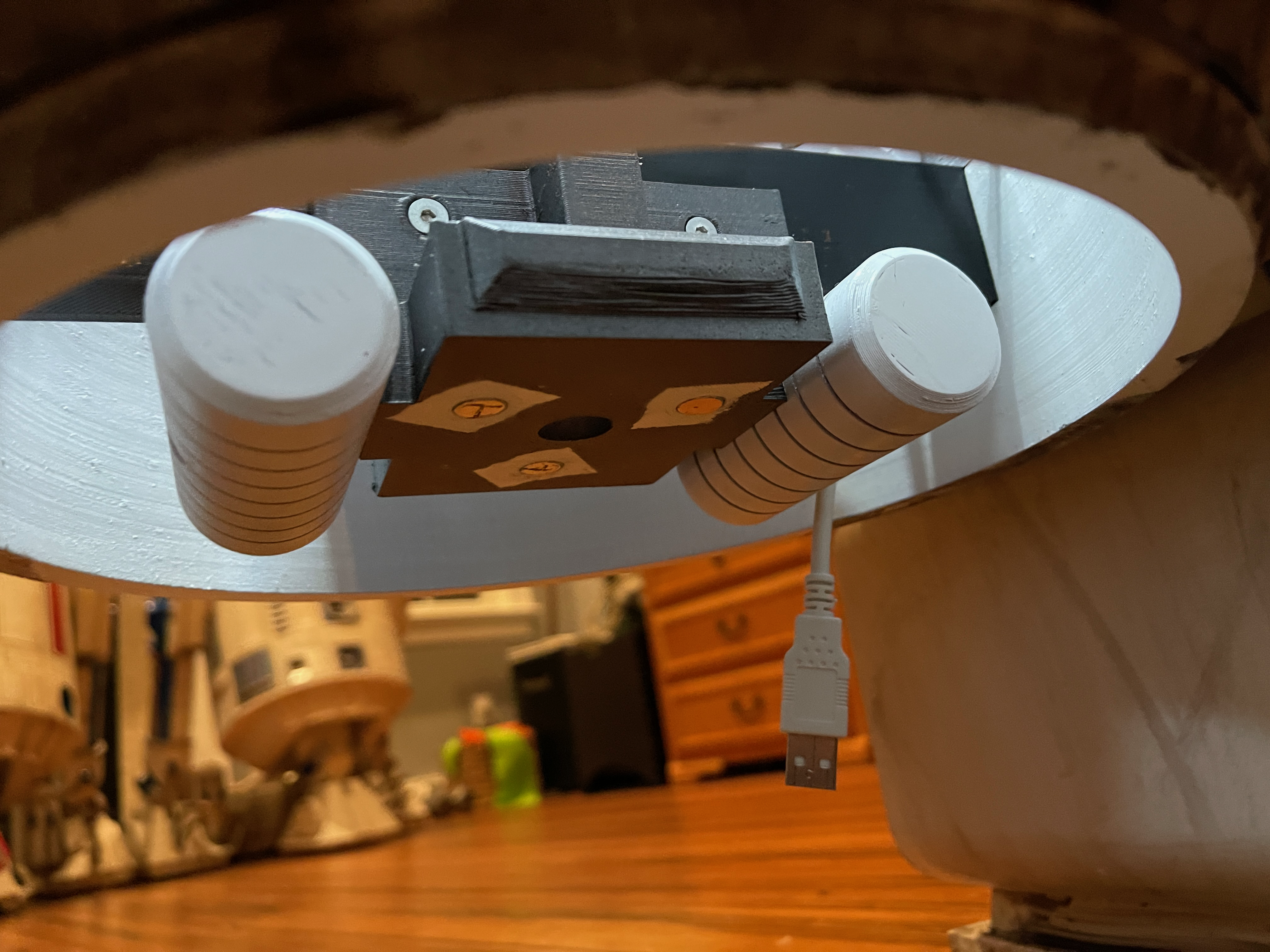 Miniatura 5 do modelo 3D Chopper Booster Rocket