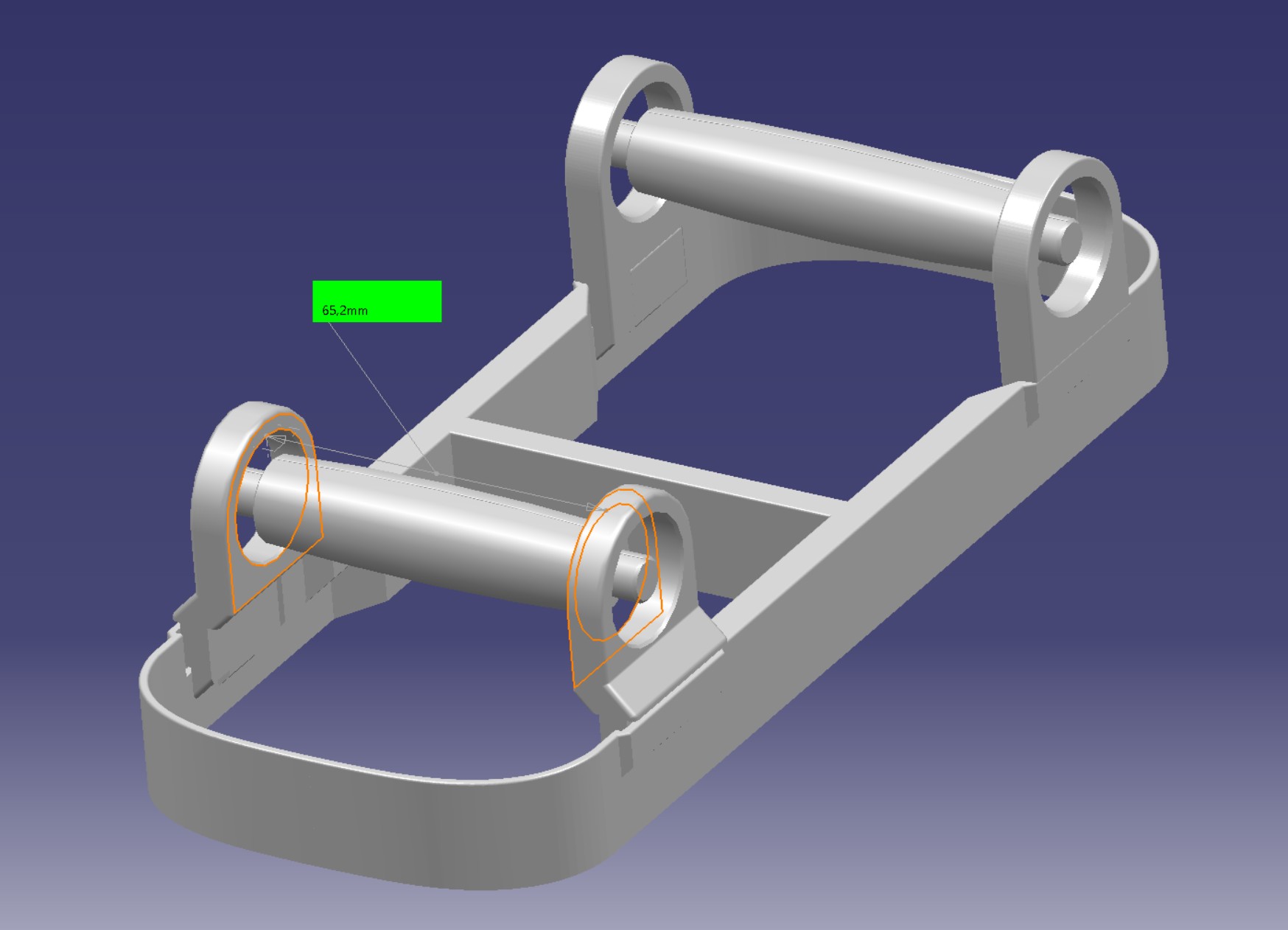 Adaption parts for nuovva 4l cereal container w/o hexagon on lid