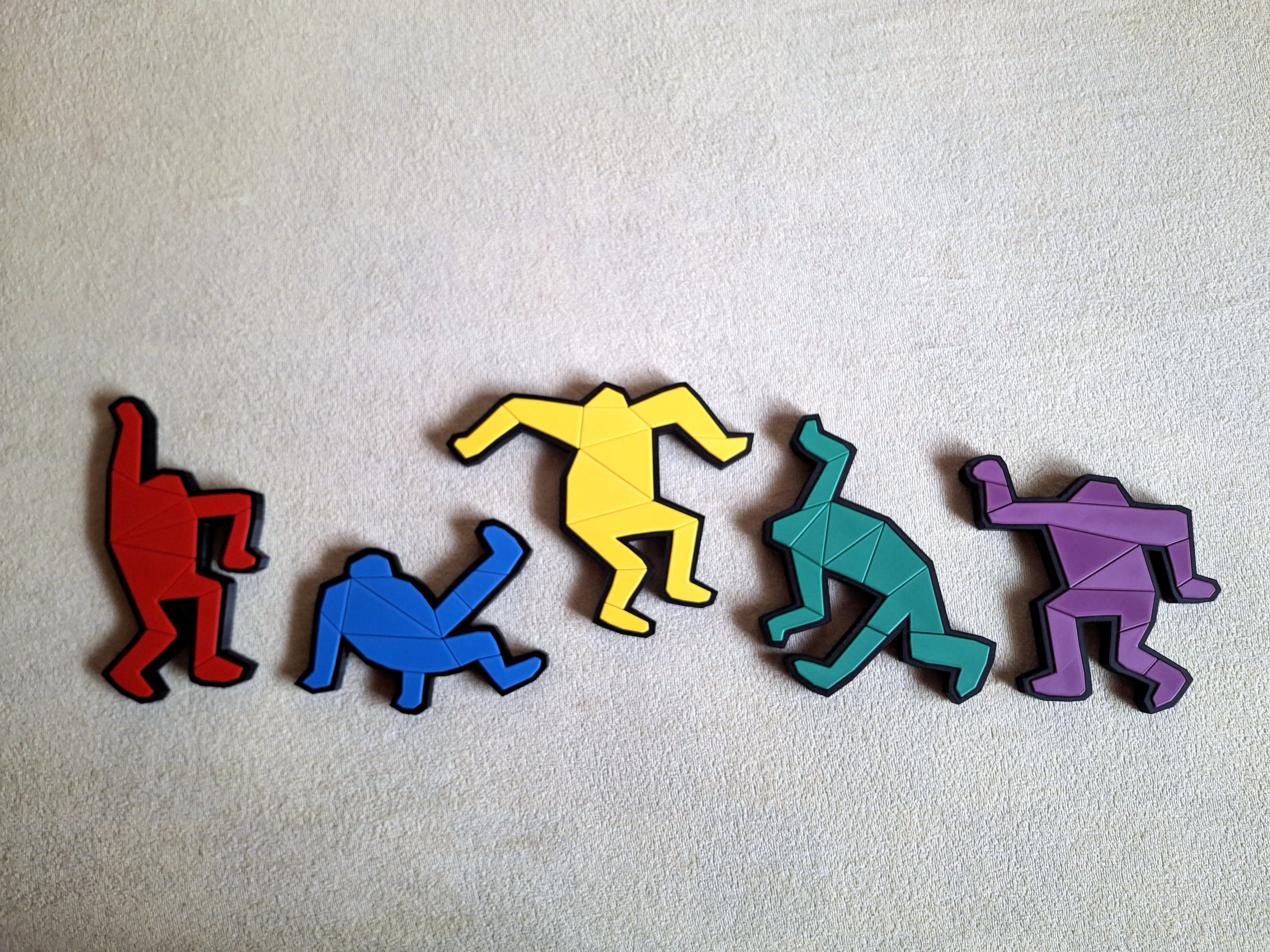 Dancing figures