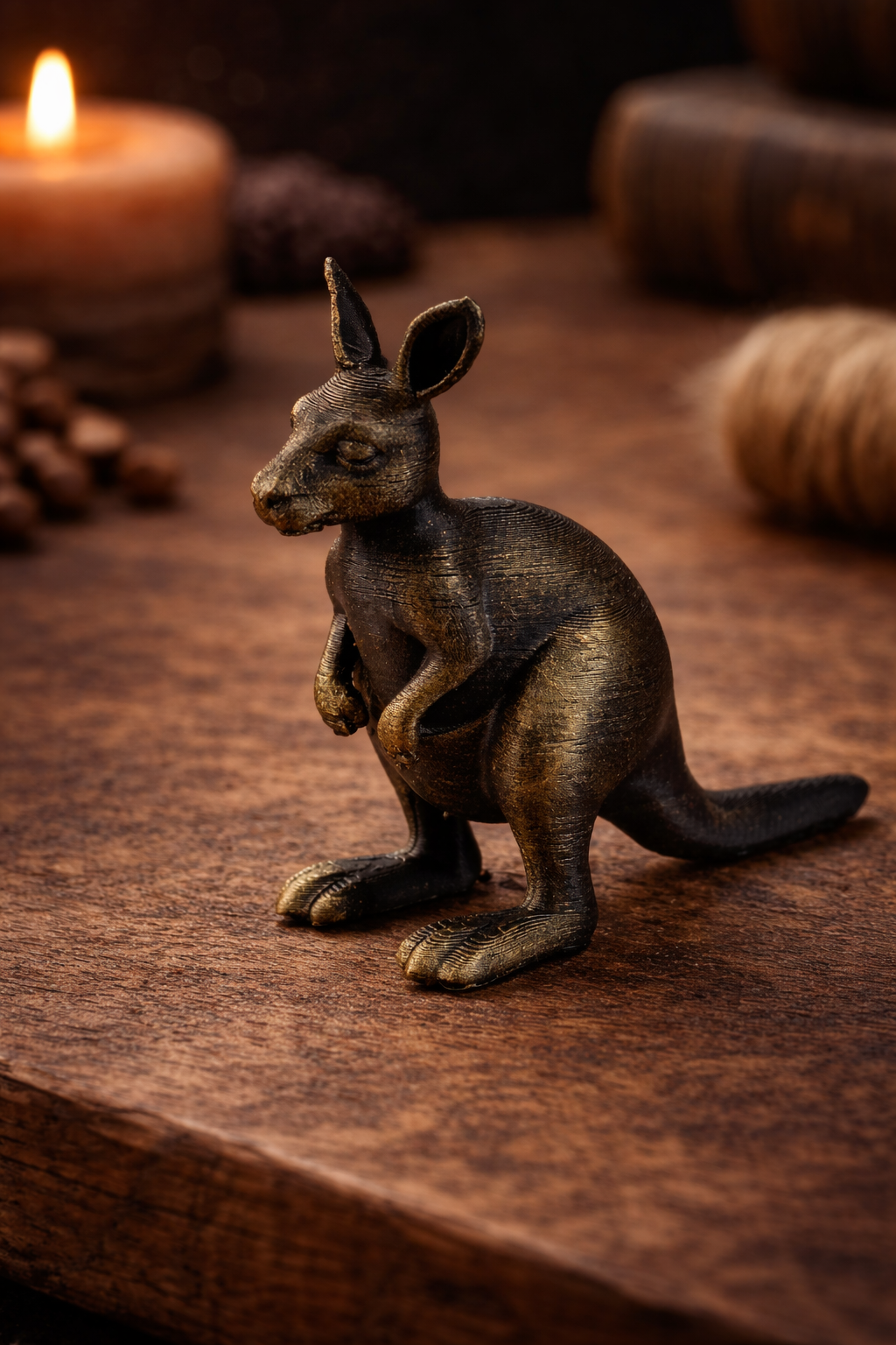 Kangaroo Figurine – Easy Print 3D model by Roberto Gallocchio