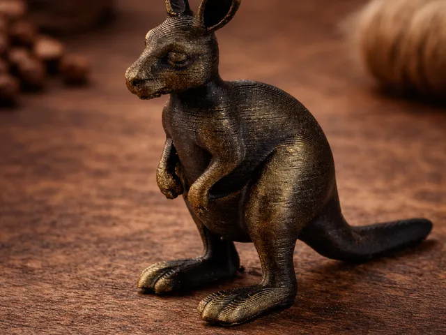 Kangaroo Figurine – Easy Print