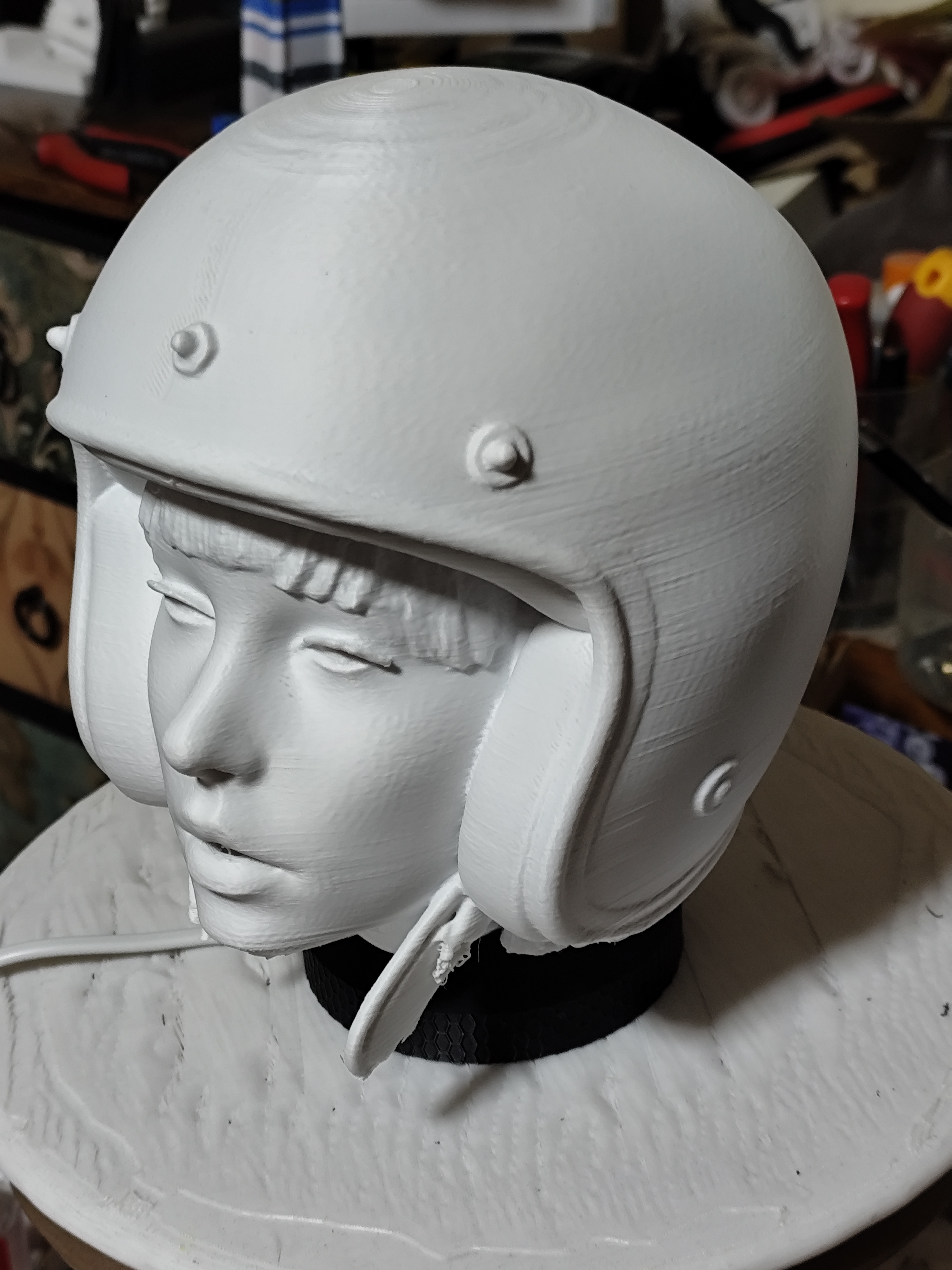 Biker chick bedside lamp — thumbnail 3