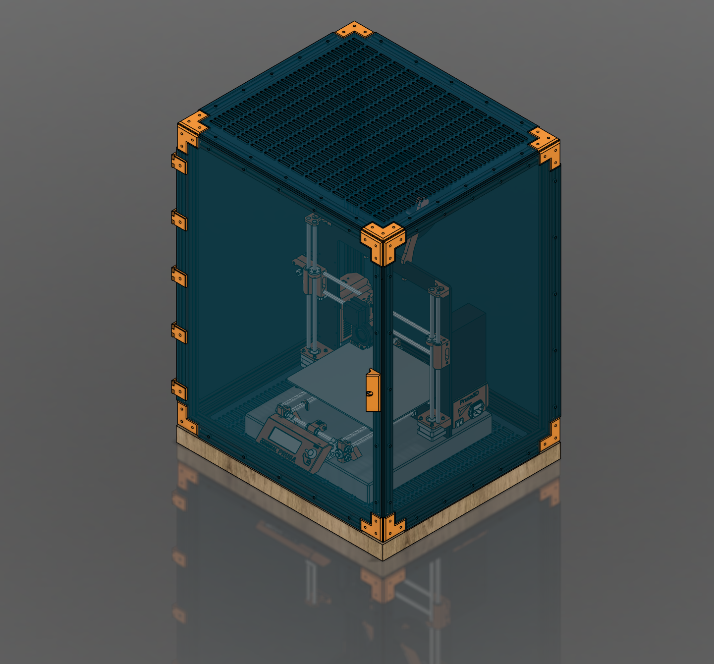 3030 PlexiFrame Enclosure