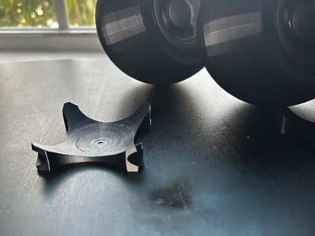 Orb Speaker Tilt Stand | Adjustable Direction | Free 3D Print STL