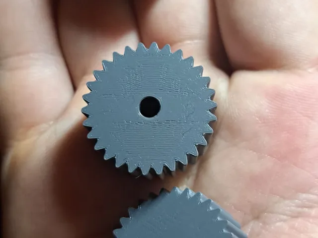 little fridge magnets in the shape of gears
