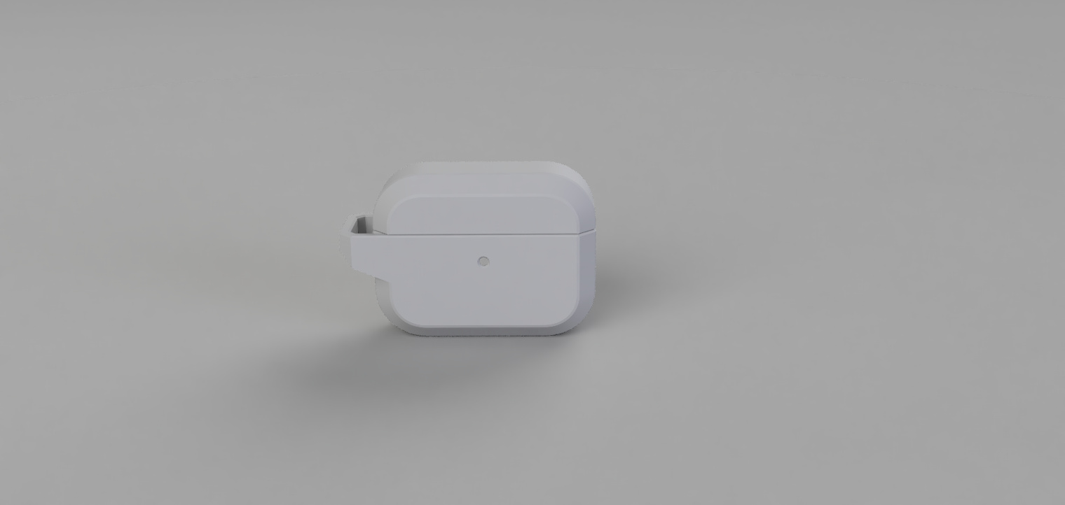 Flat-Edged AirPods Pro Case with Loop