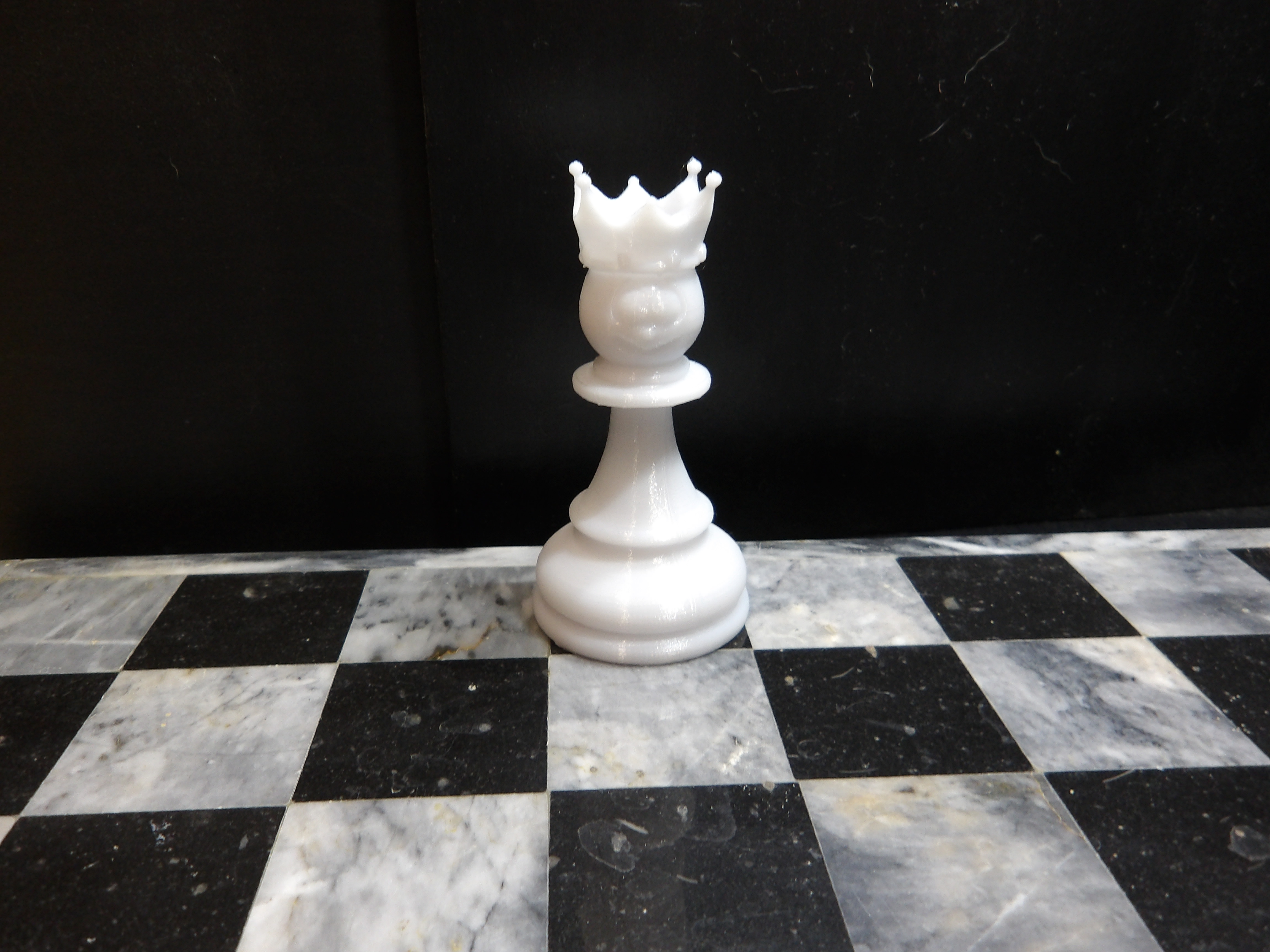 Happy chess king