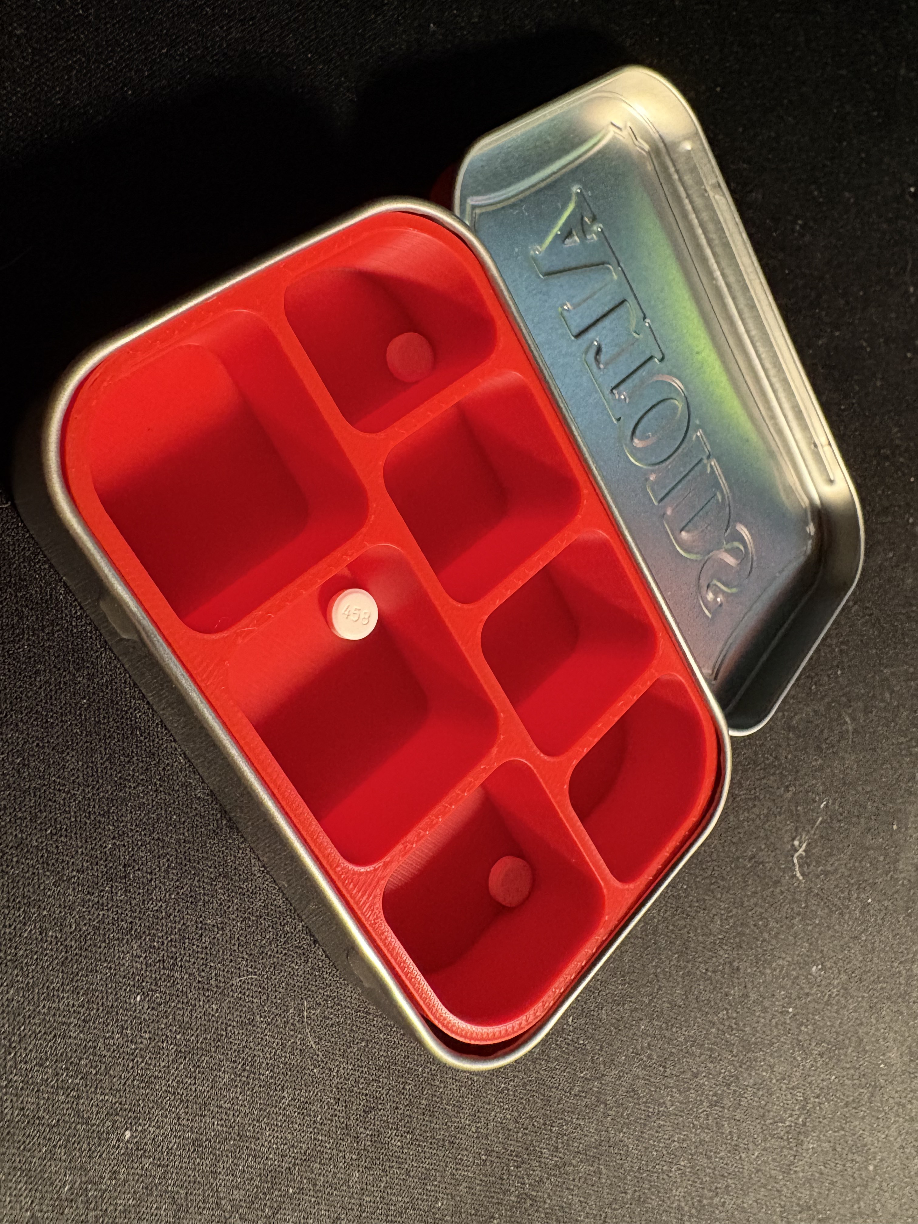 Altoids Pill Container Print in Place Snap Fit