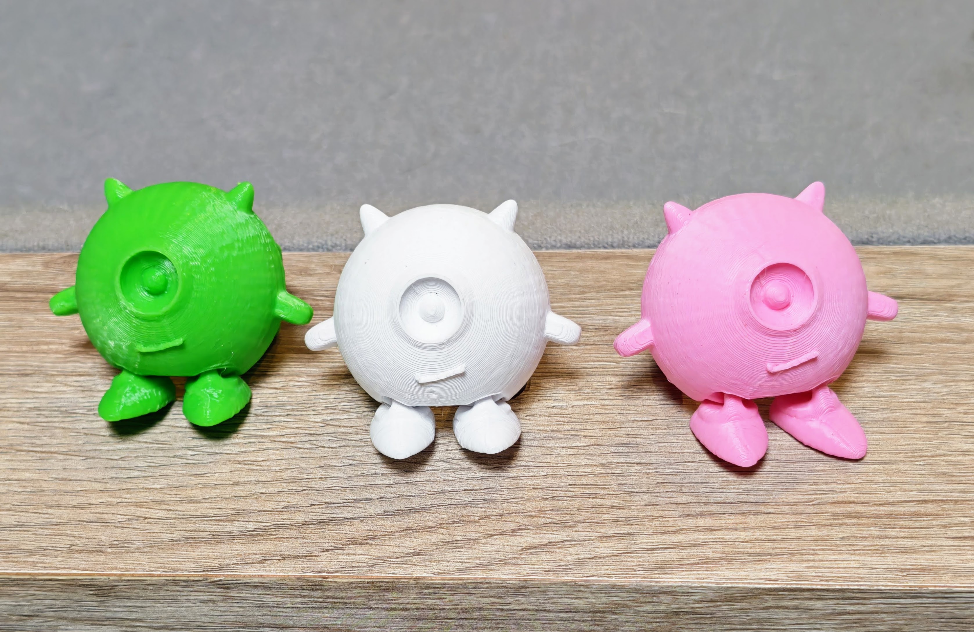 Flexi Mini Monster Scout Woggle (Print-in-Place!)