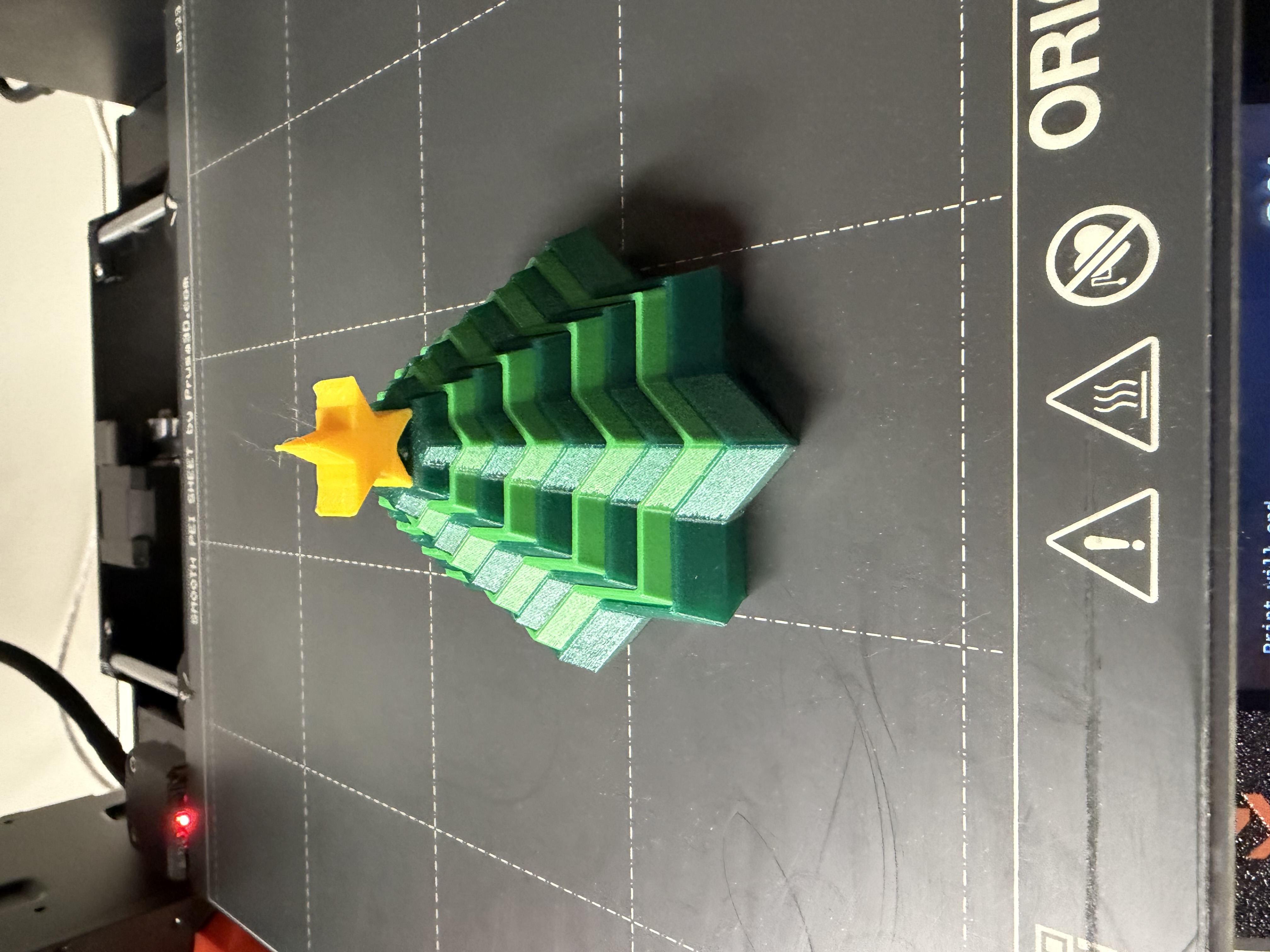 Christmas Tree Fidget Star