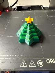Christmas Tree Fidget Star
