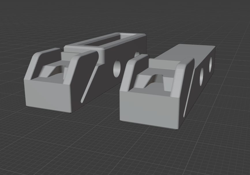 Big Dumpy Nozzle Park wit da 5th Wheel (.6mm nozzle friendly!) 3D model thumbnail