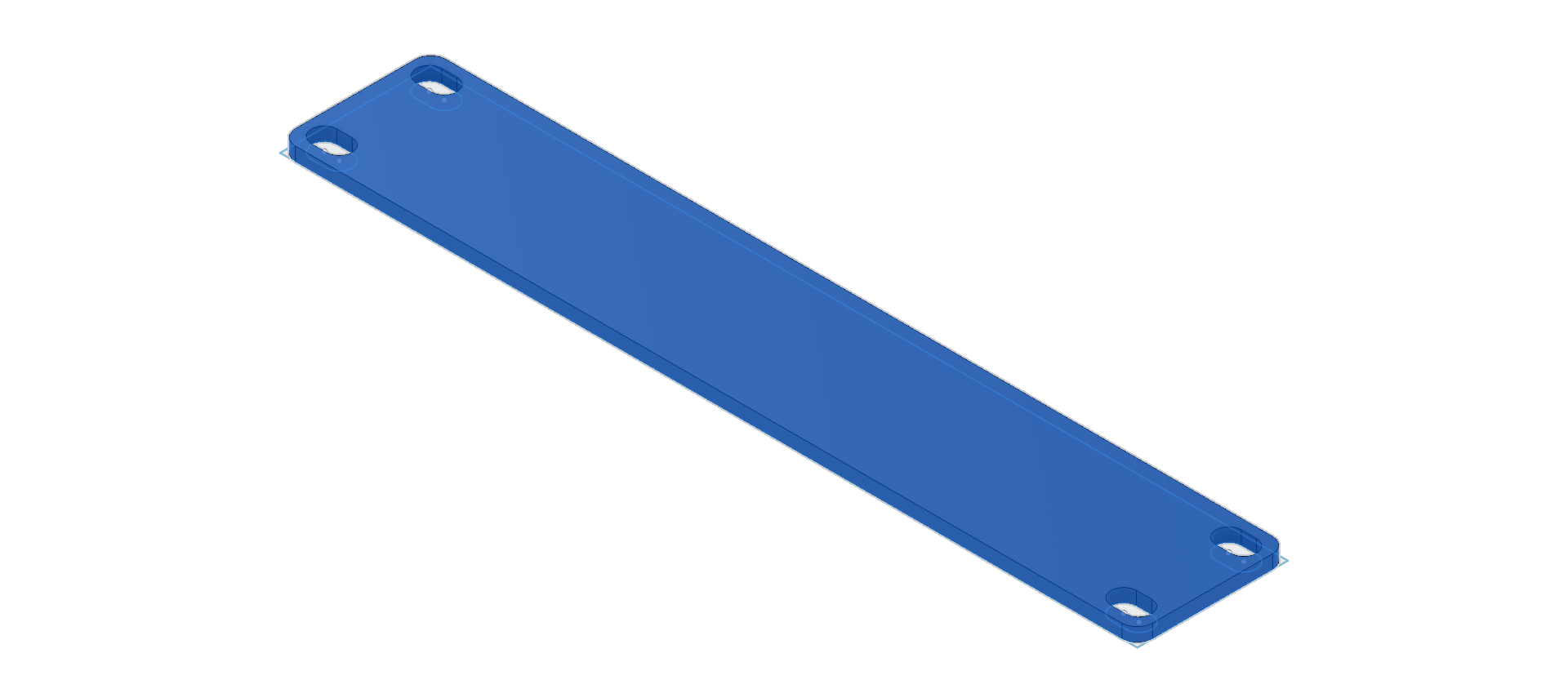 Template 10 inch 1u pannel