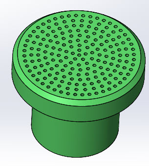 Small Watering Nozzle for Low Pressure Systems