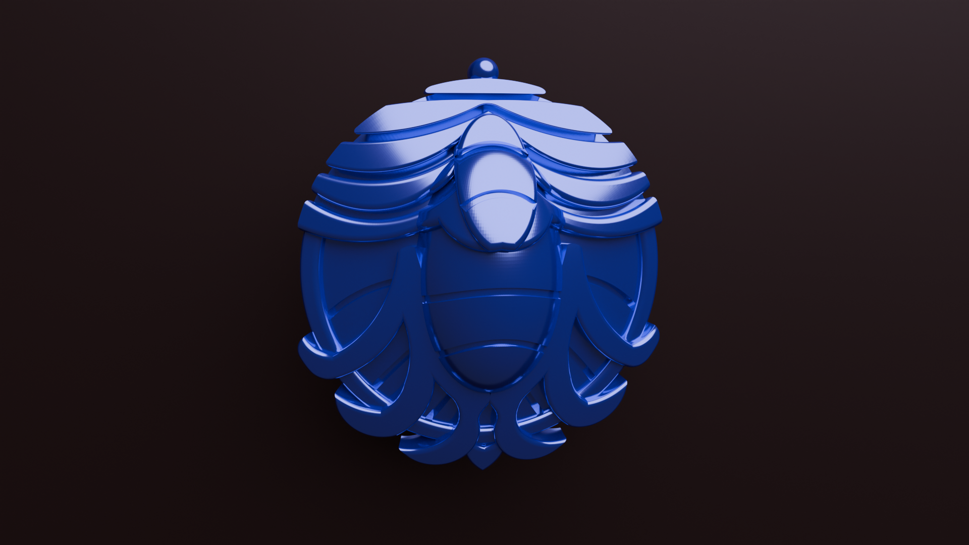 Hollow Knight – Lifeblood Heart (Amulet Charm) 3D Model / Амулет Hollow Knight Живительное сердце