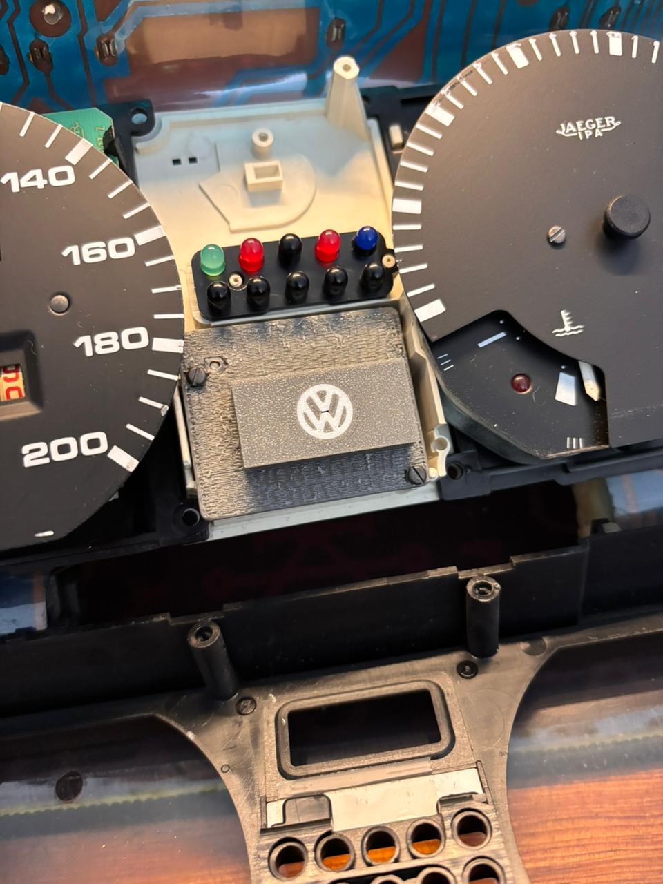 VW MK2 Cluster clock replacement.