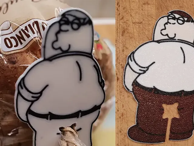 ButtPals bread clip - Peter Griffin - Family guy