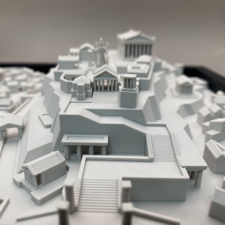 Ancient Greek City model of Athens