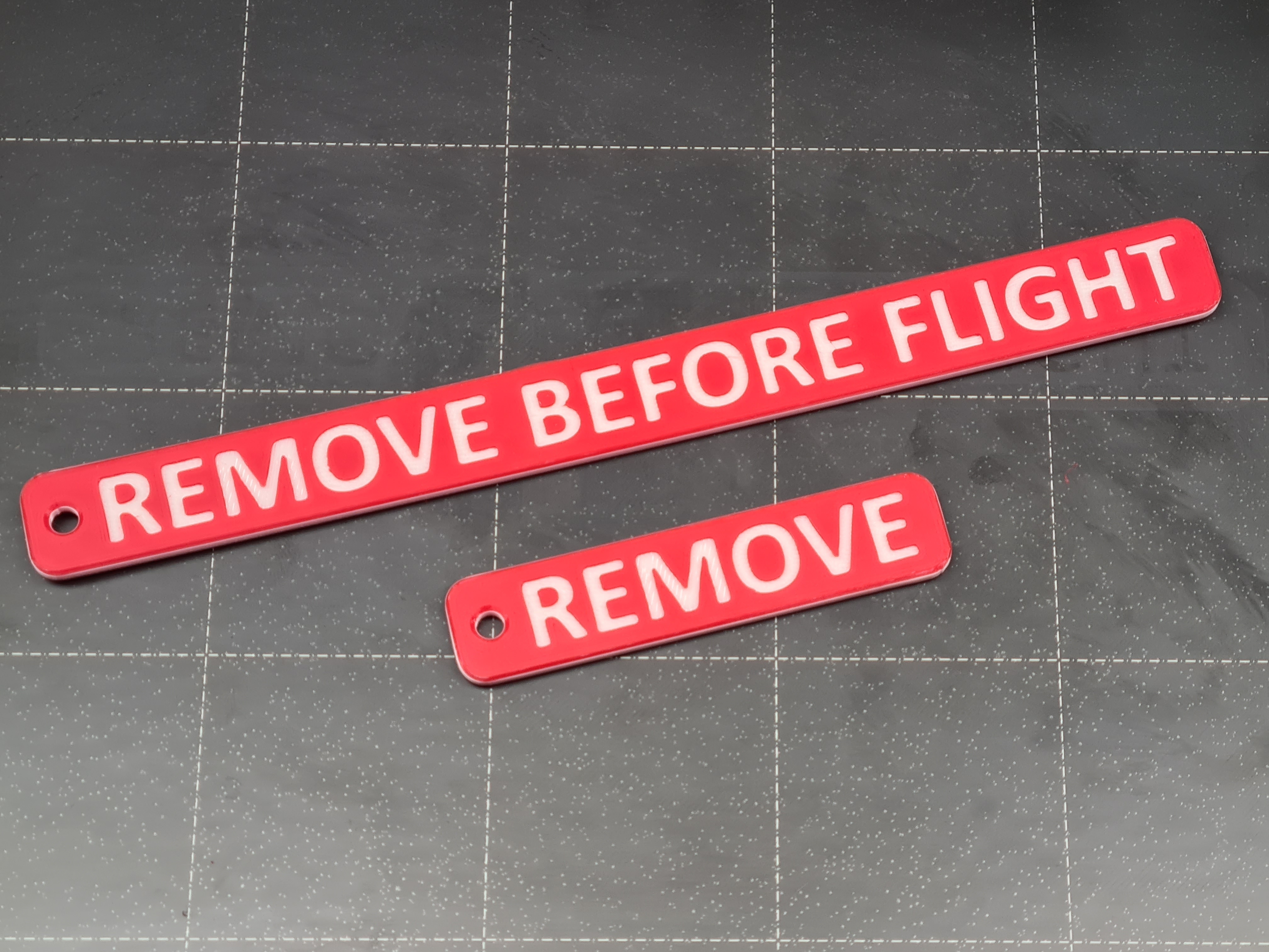 REMOVE BEFORE FLIGHT