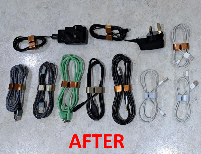 Miniatura 6 do modelo 3D Cable Organizer / Cable Clip