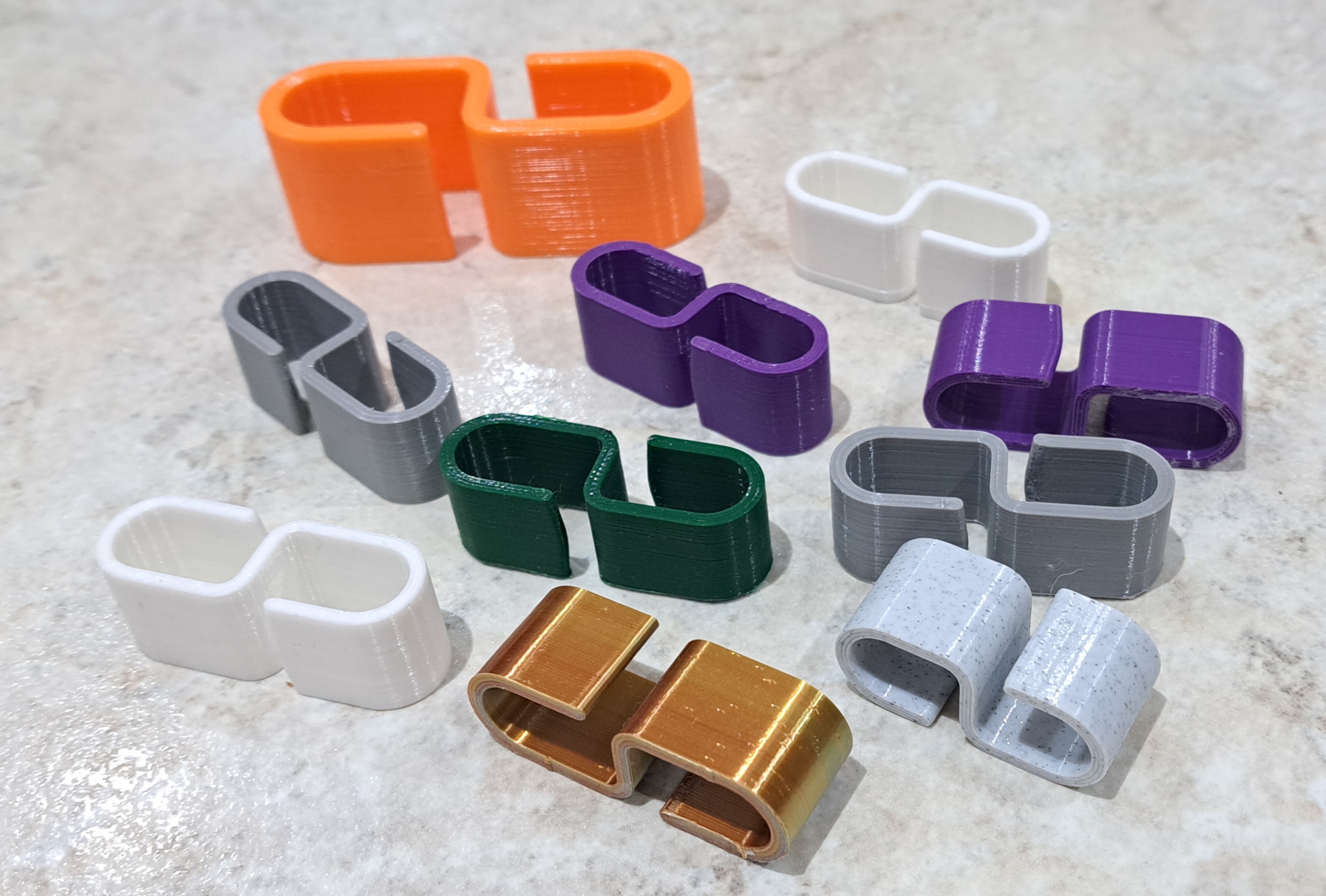 Miniatura 3 do modelo 3D Cable Organizer / Cable Clip