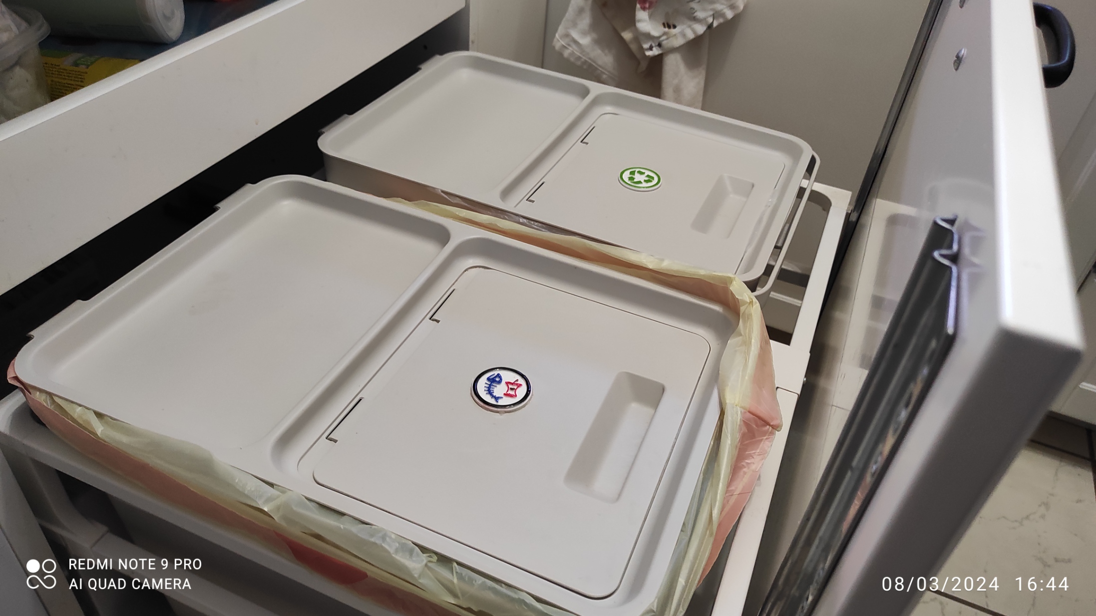 Garbage discs for IKEA HALLBAR