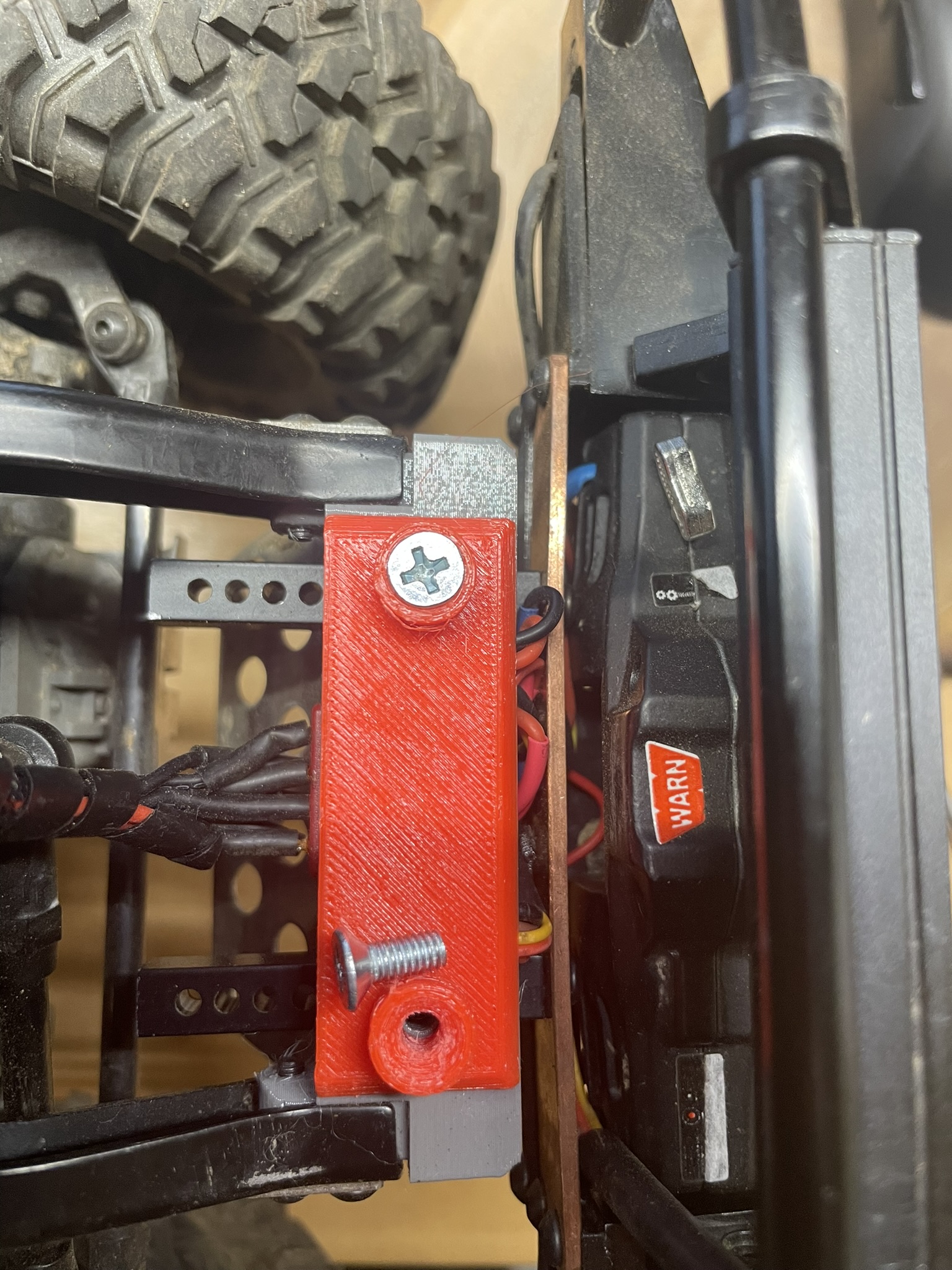 Traxxas TRX 4 Bumper Holder by BucuCZ | Download free STL model ...