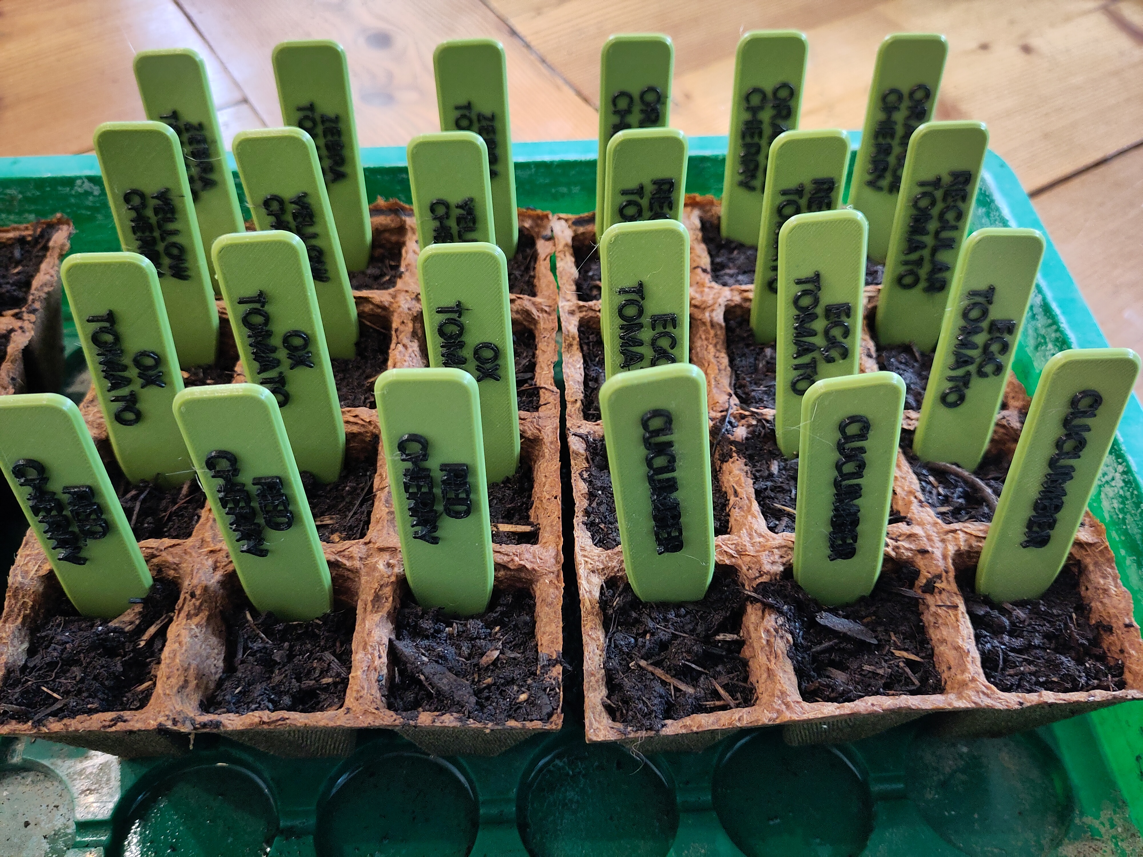 Planting signs