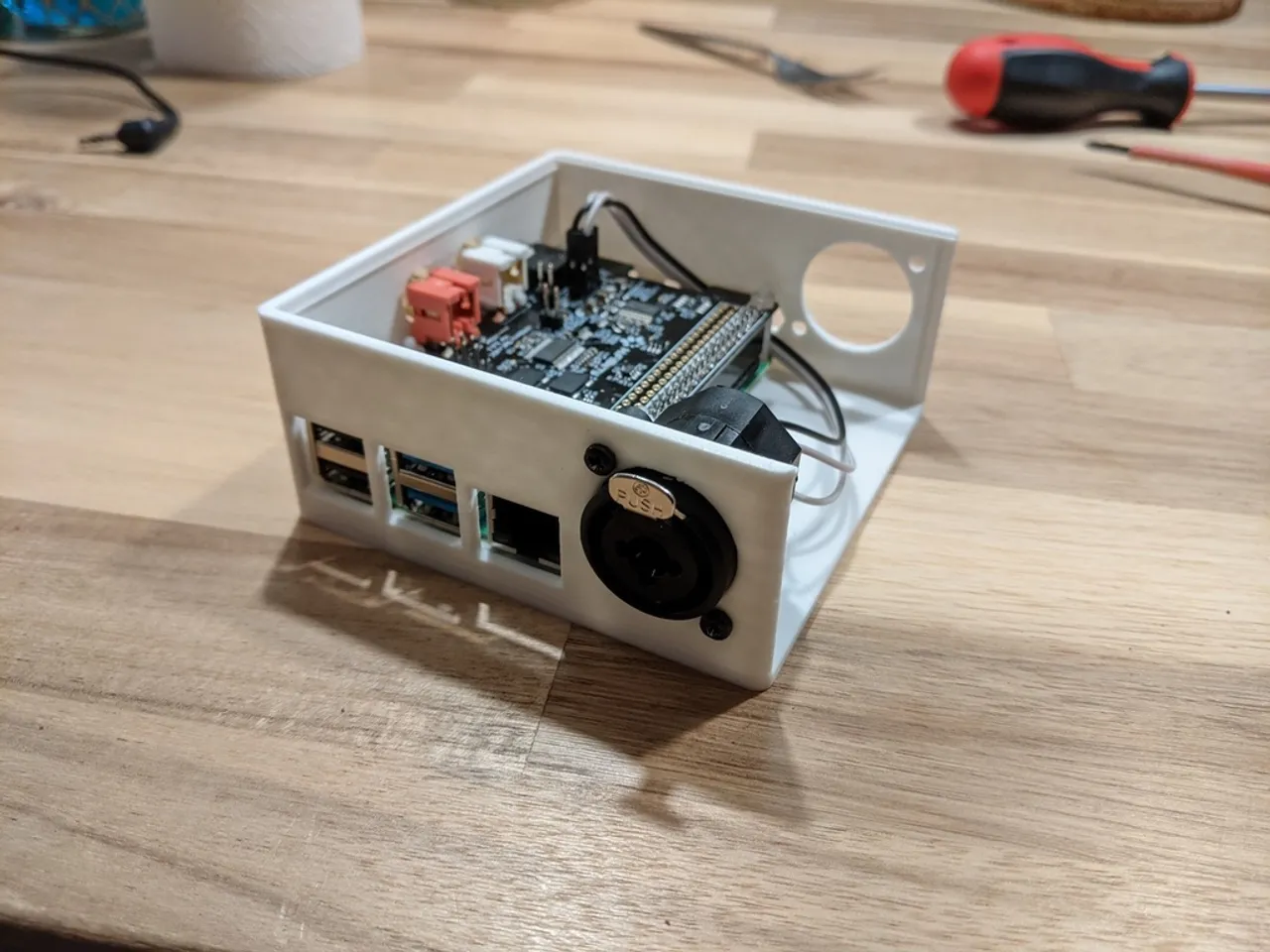 HifiBerry DAC+ ADC (Pro) case for RPi 4 by PieterB, Download free STL  model