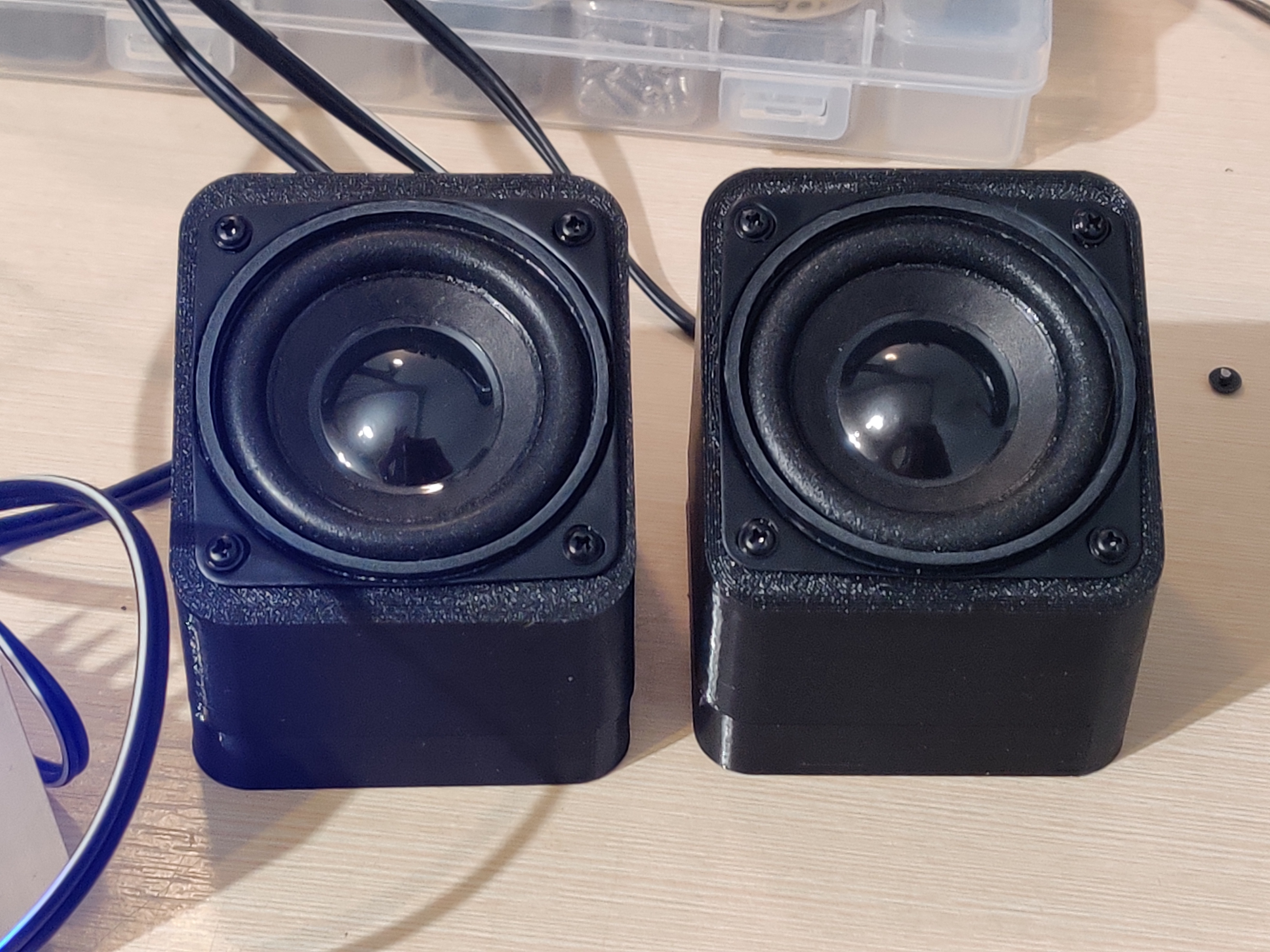 AIYIMA 2Pcs 2 Inch Portable Audio Speaker 4 Ohm