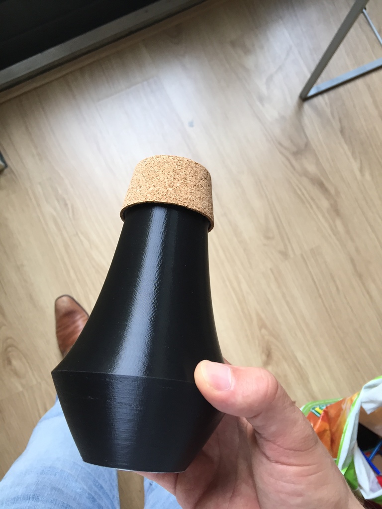 PrintBone practice mute for Trumpet, (Bass) Trombone and Flugelhorn