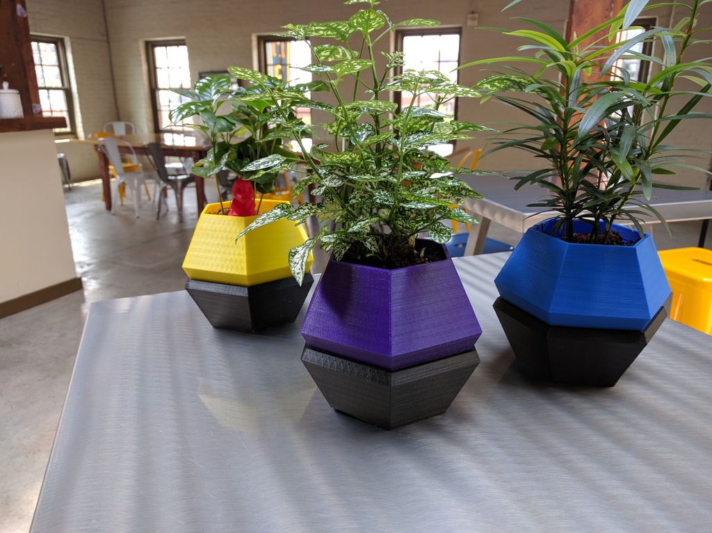 Hexagon Succulent Planter Base