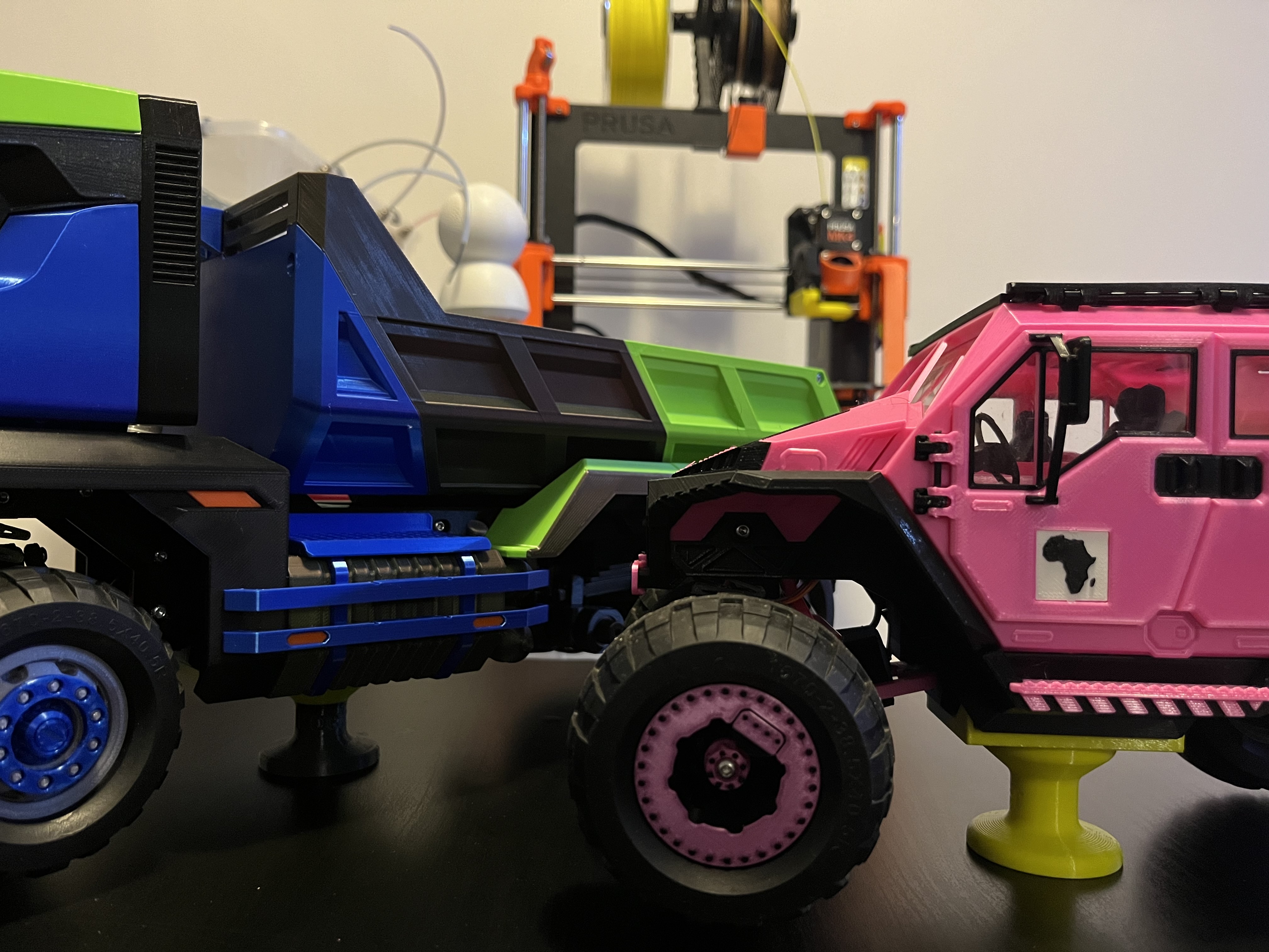 Rocky and Rescuer Stand