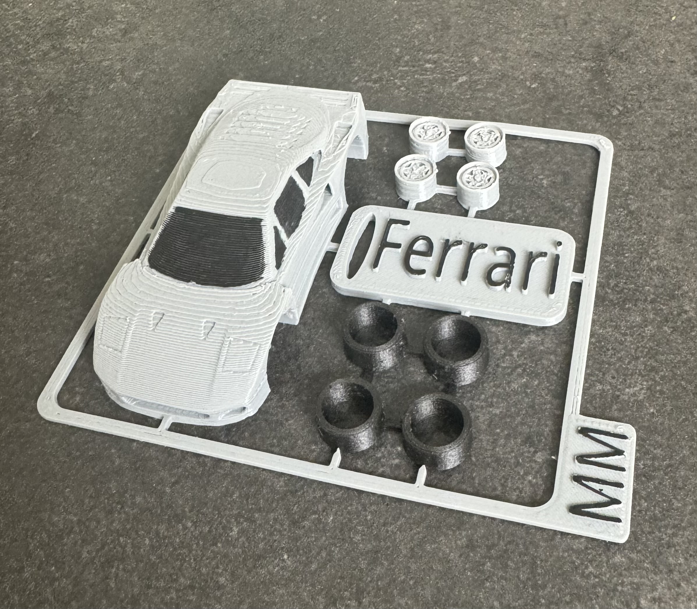 Ferrari kit Card by MM Download free STL model