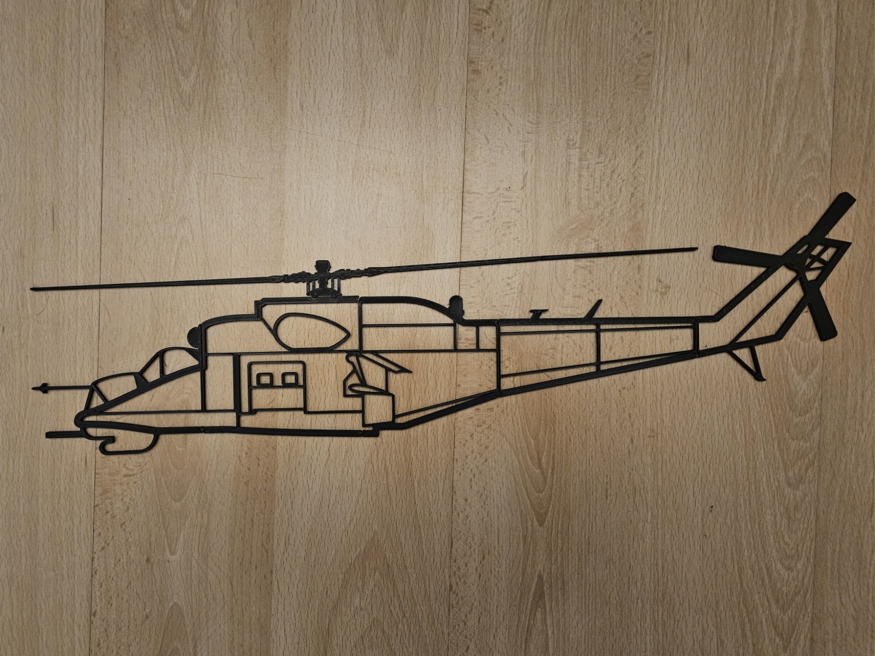 Mil Mi24 Hind Wallart (Large)