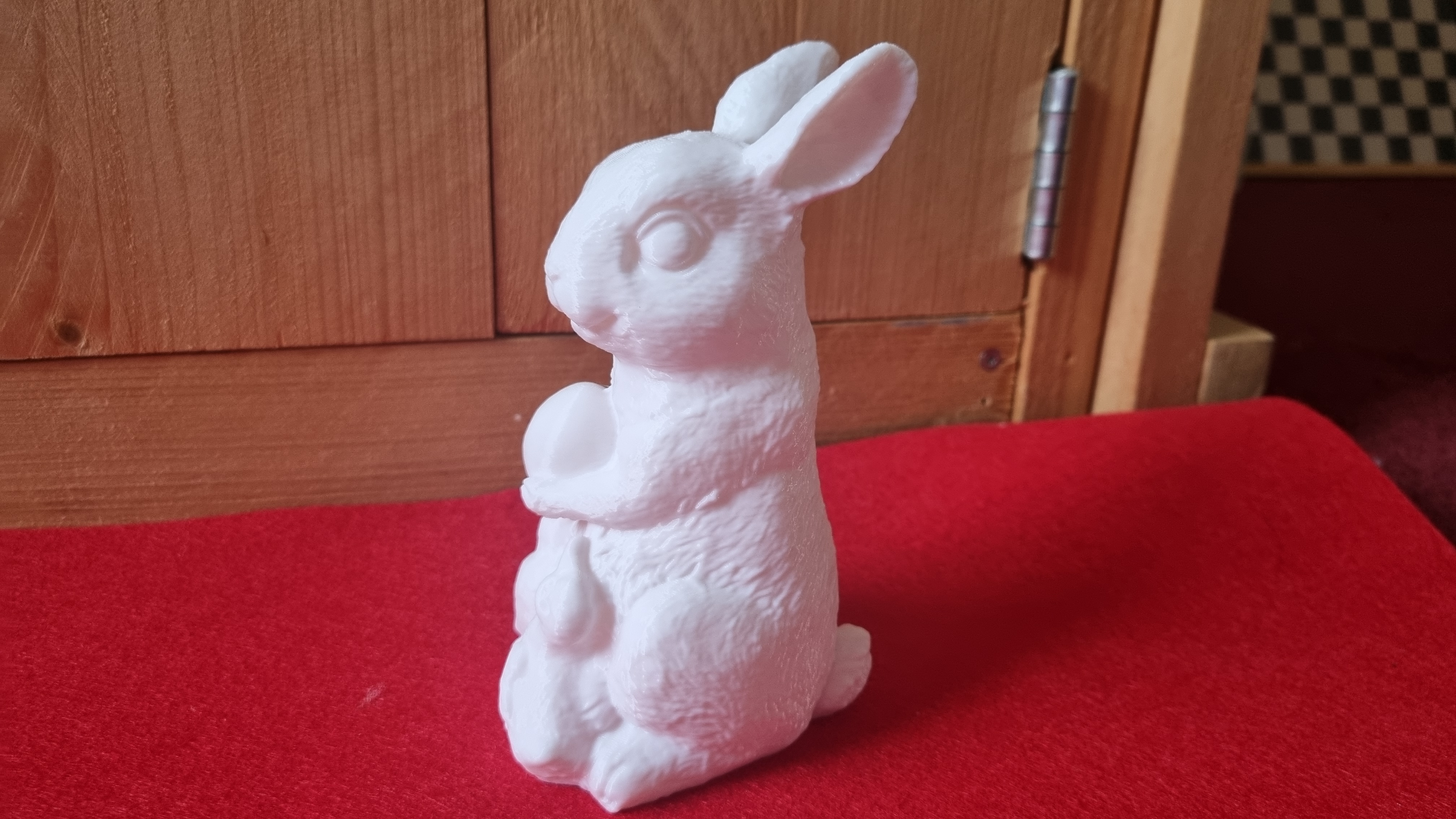 Easter bunny with 2 ducks — miniatura 4