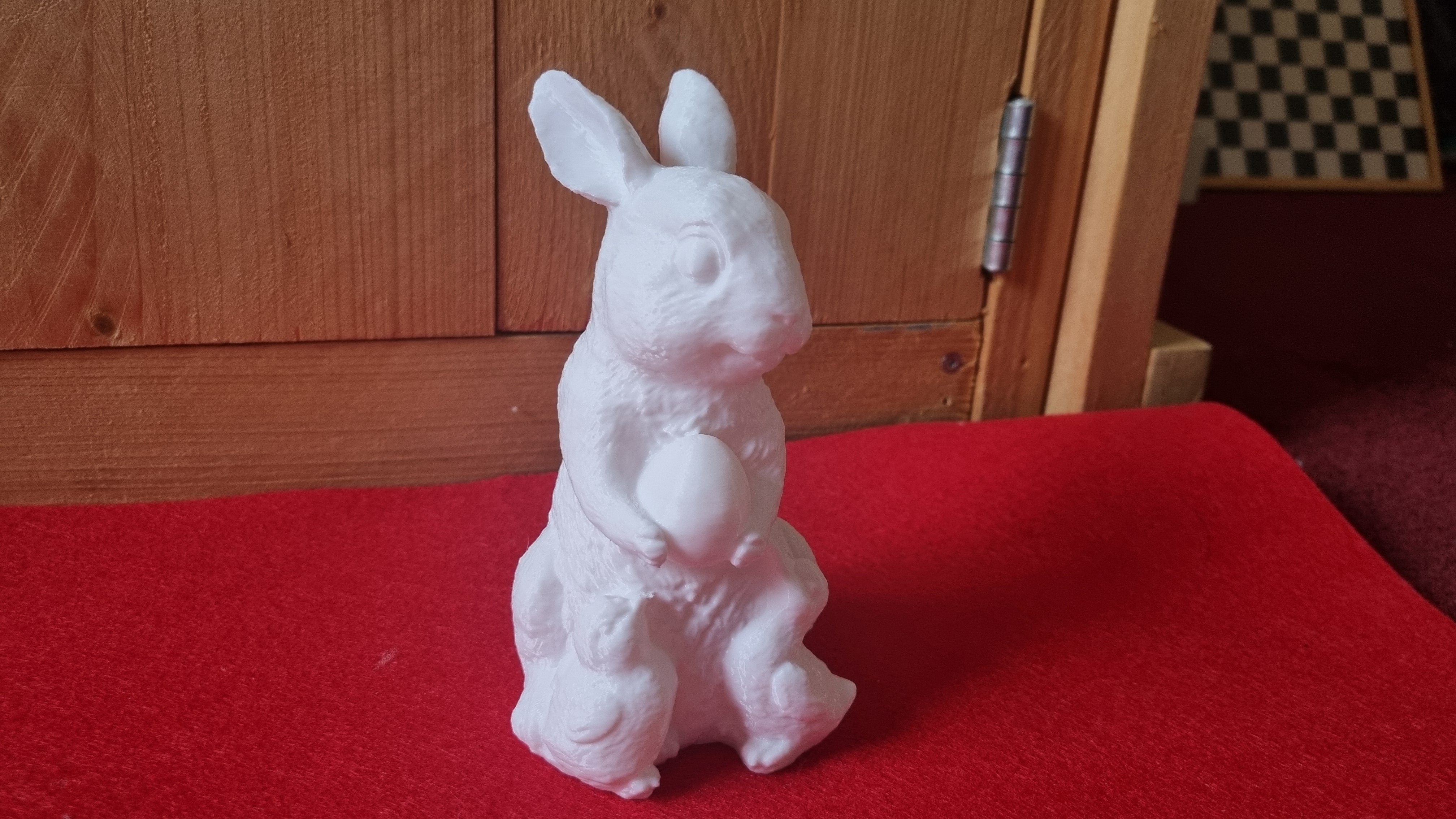 Easter bunny with 2 ducks — miniatura 2