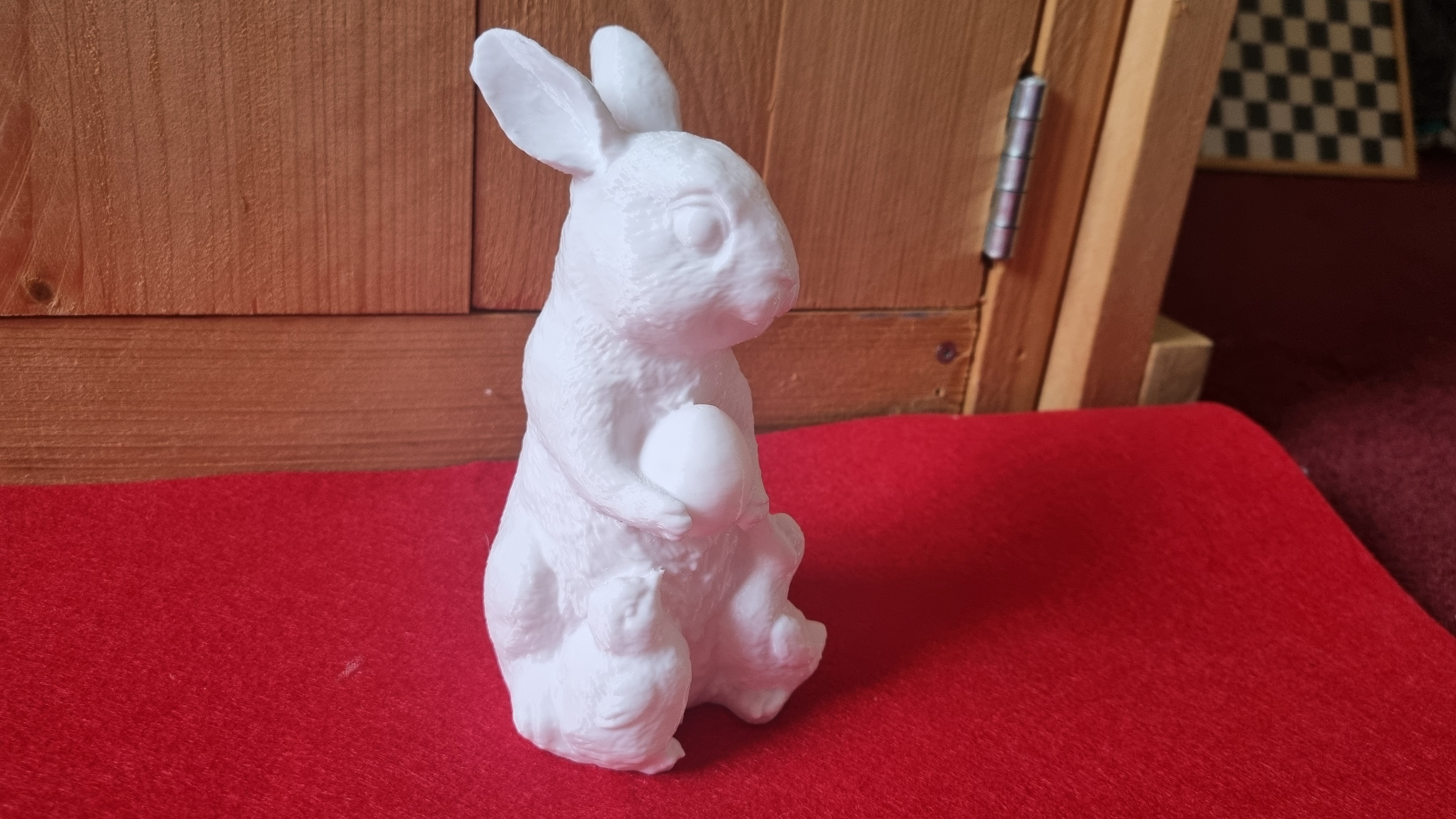 Easter bunny with 2 ducks — miniatura 3
