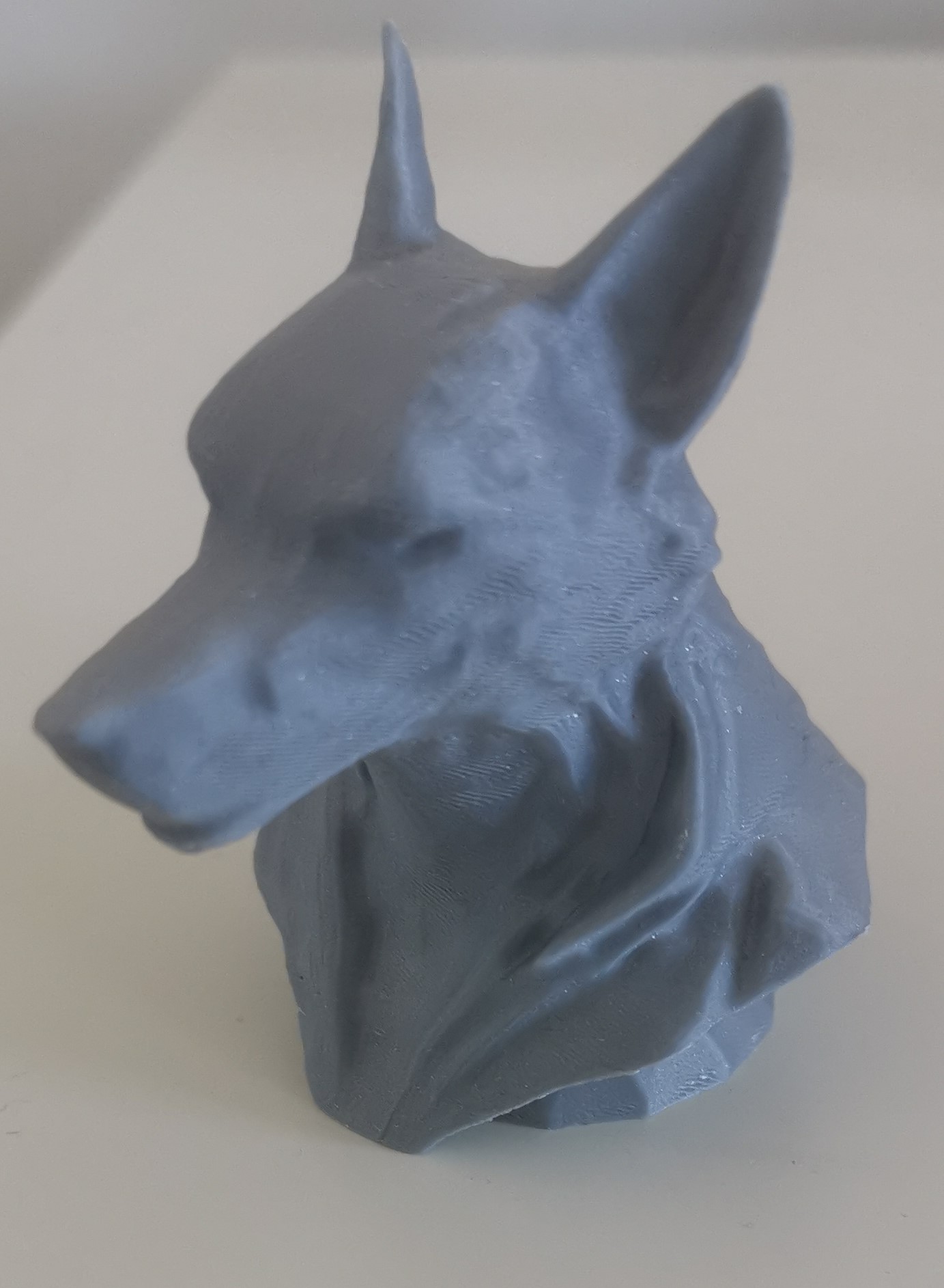 Wolf bust (Luma AI Generated)