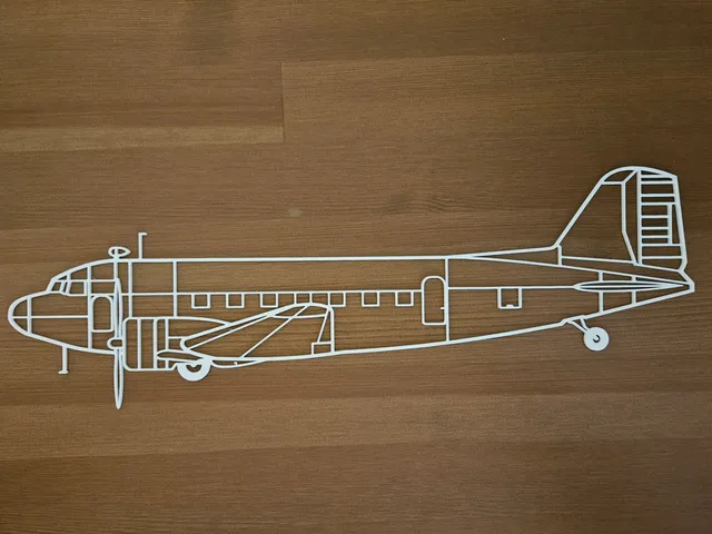 Douglas DC3 (C47 Skytrain) Wallart