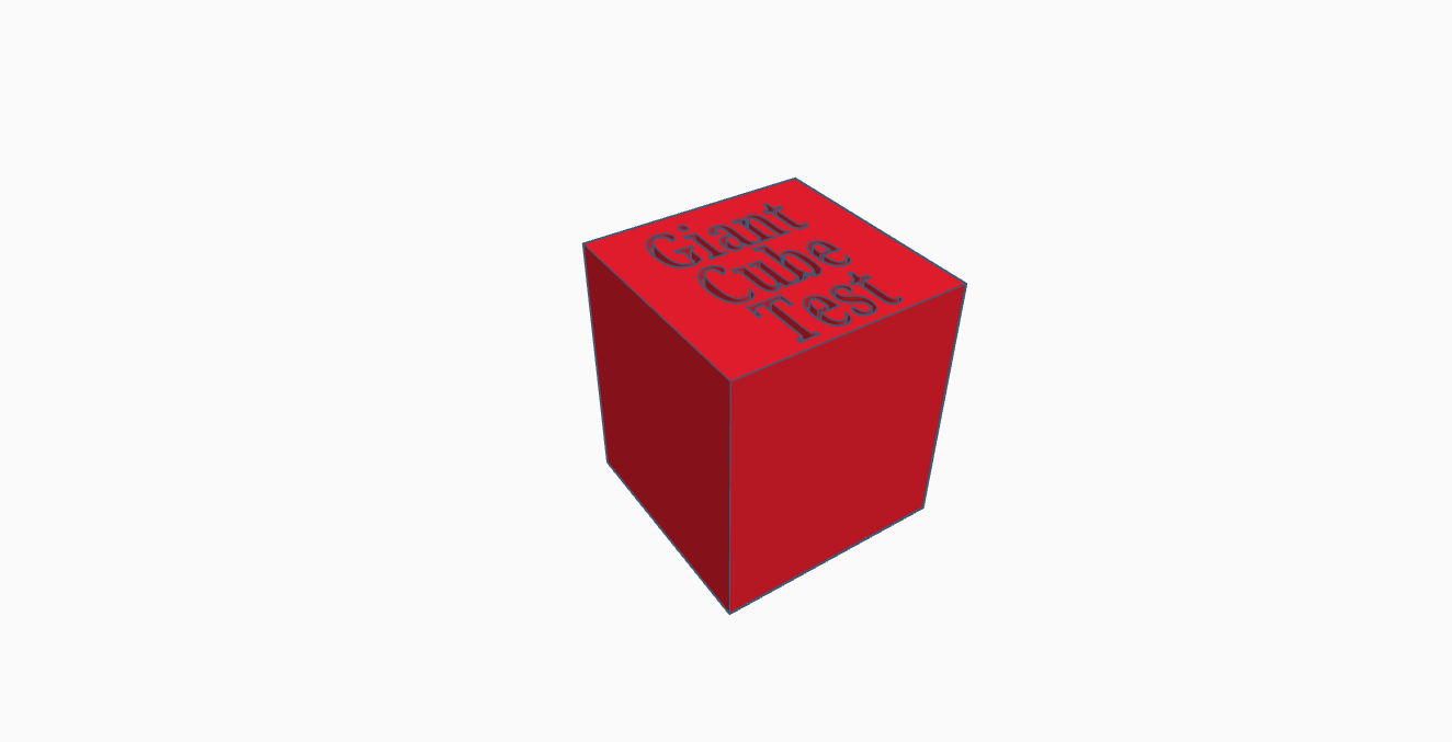 220x220x250 Giant Cube Challenge
