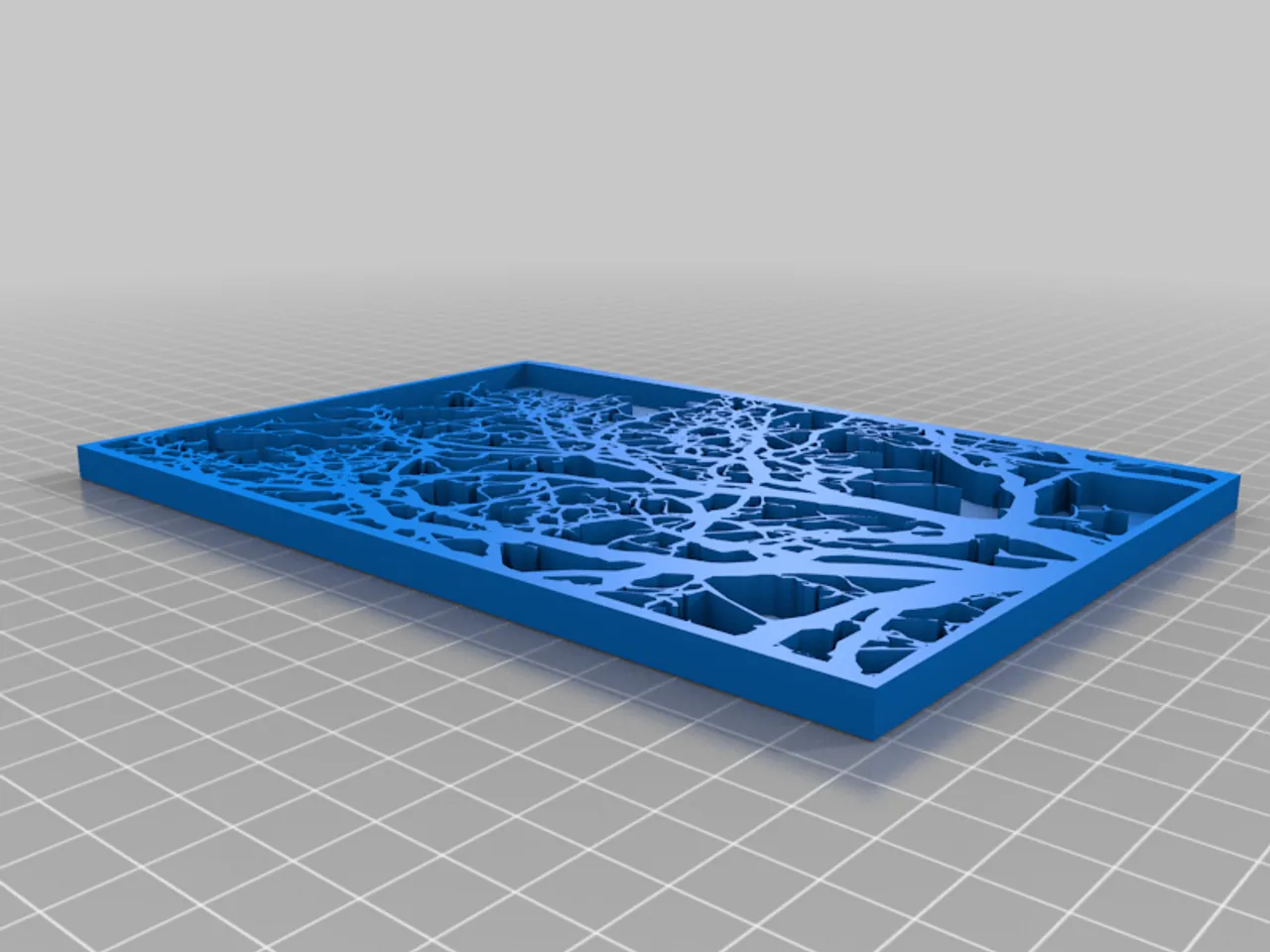 Tree 2D Wall Art V4 Redux by MadPad | Download free STL model ...