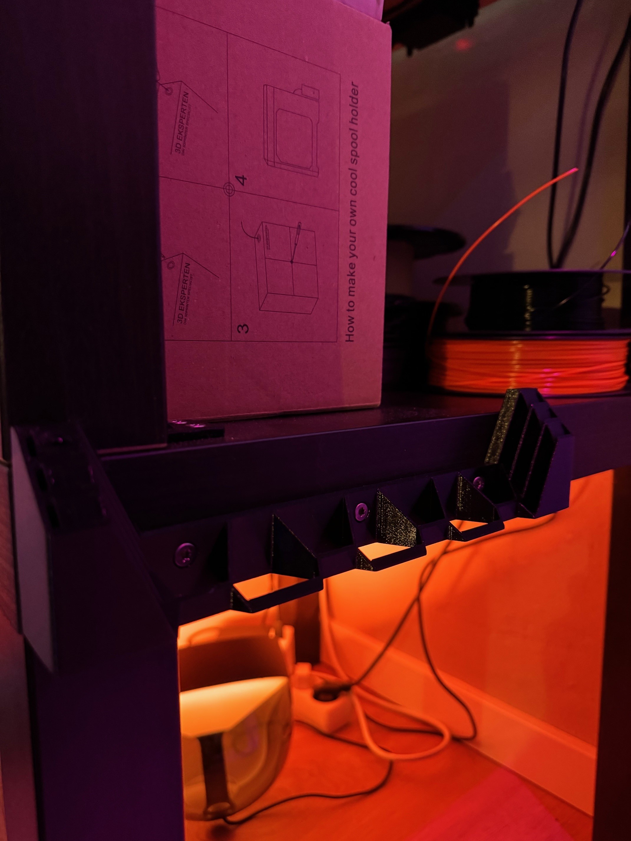 MK3/MK4 Steel Sheets Holder for IKEA Lack Enclosure (Remix) by