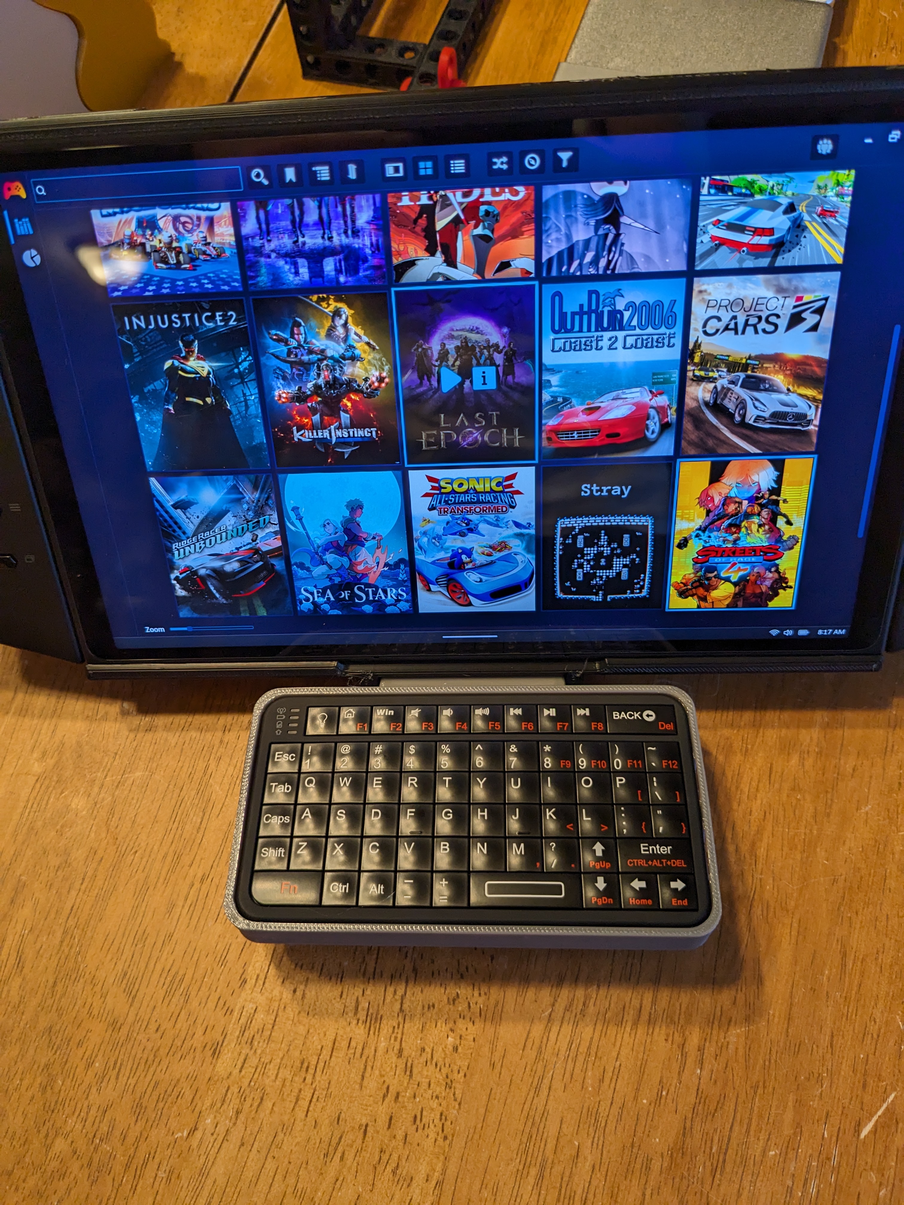 Legion Go Case with Keyboard Bracket