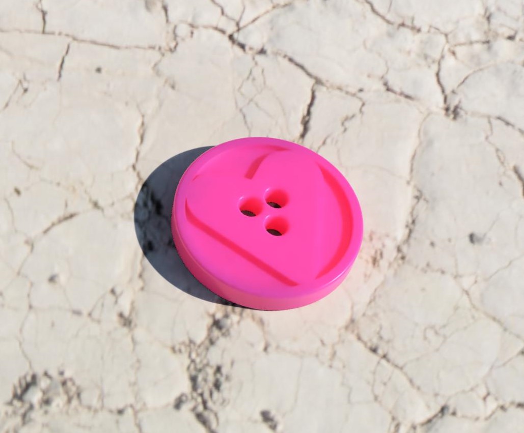 Miniatura 4 do modelo 3D Heart shaped Buttons