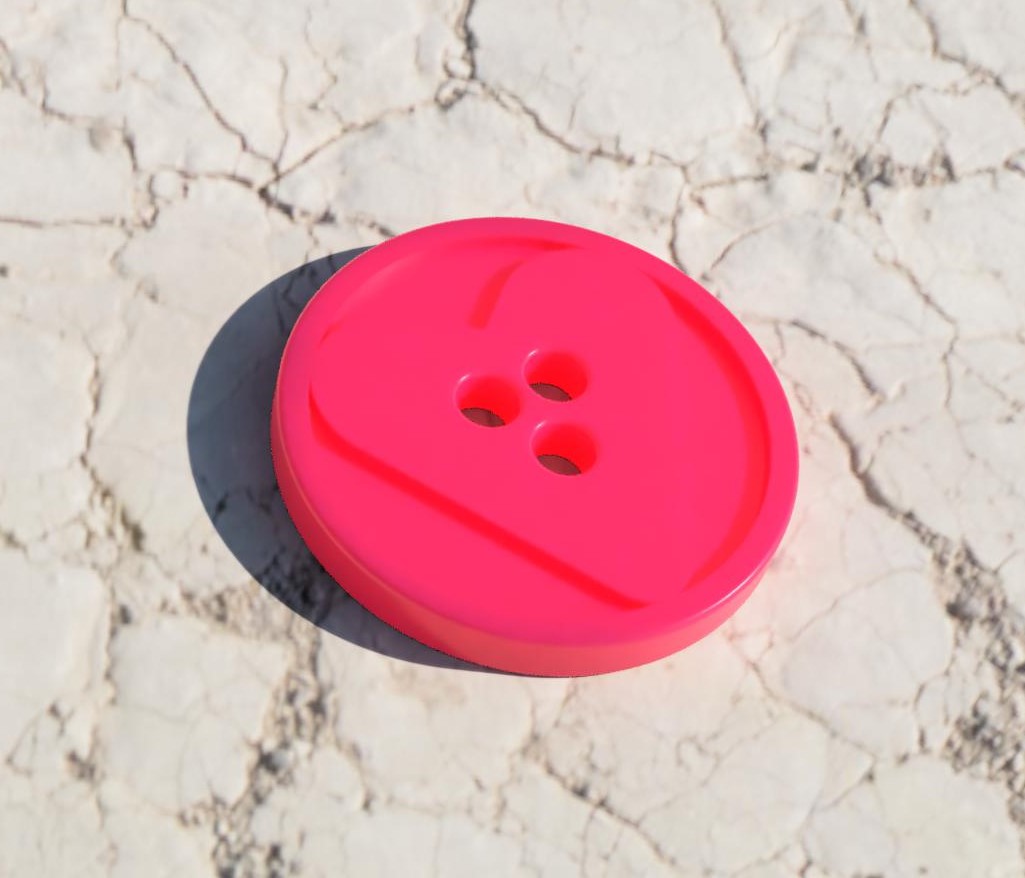 Miniatura 5 do modelo 3D Heart shaped Buttons