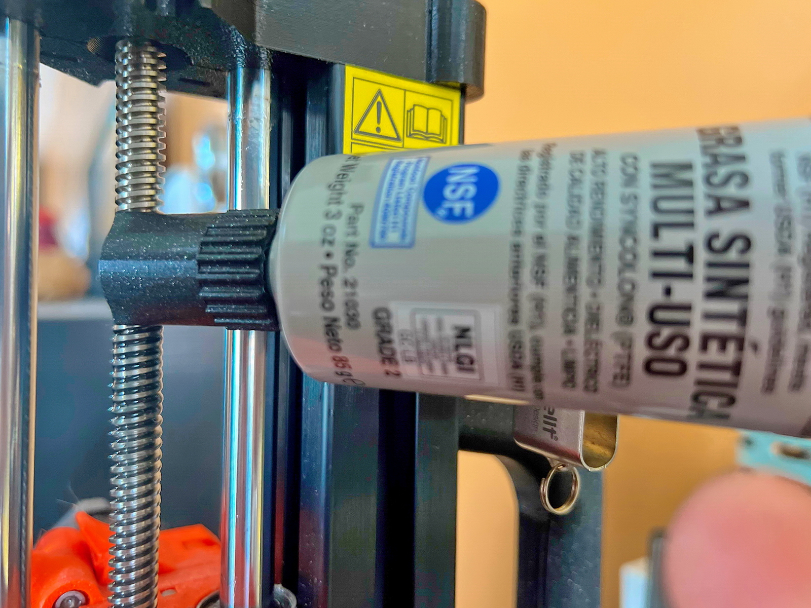 Screw Rods Adapter for the SuperLube 21030 Tube (85g/3oz PTFE Grease)