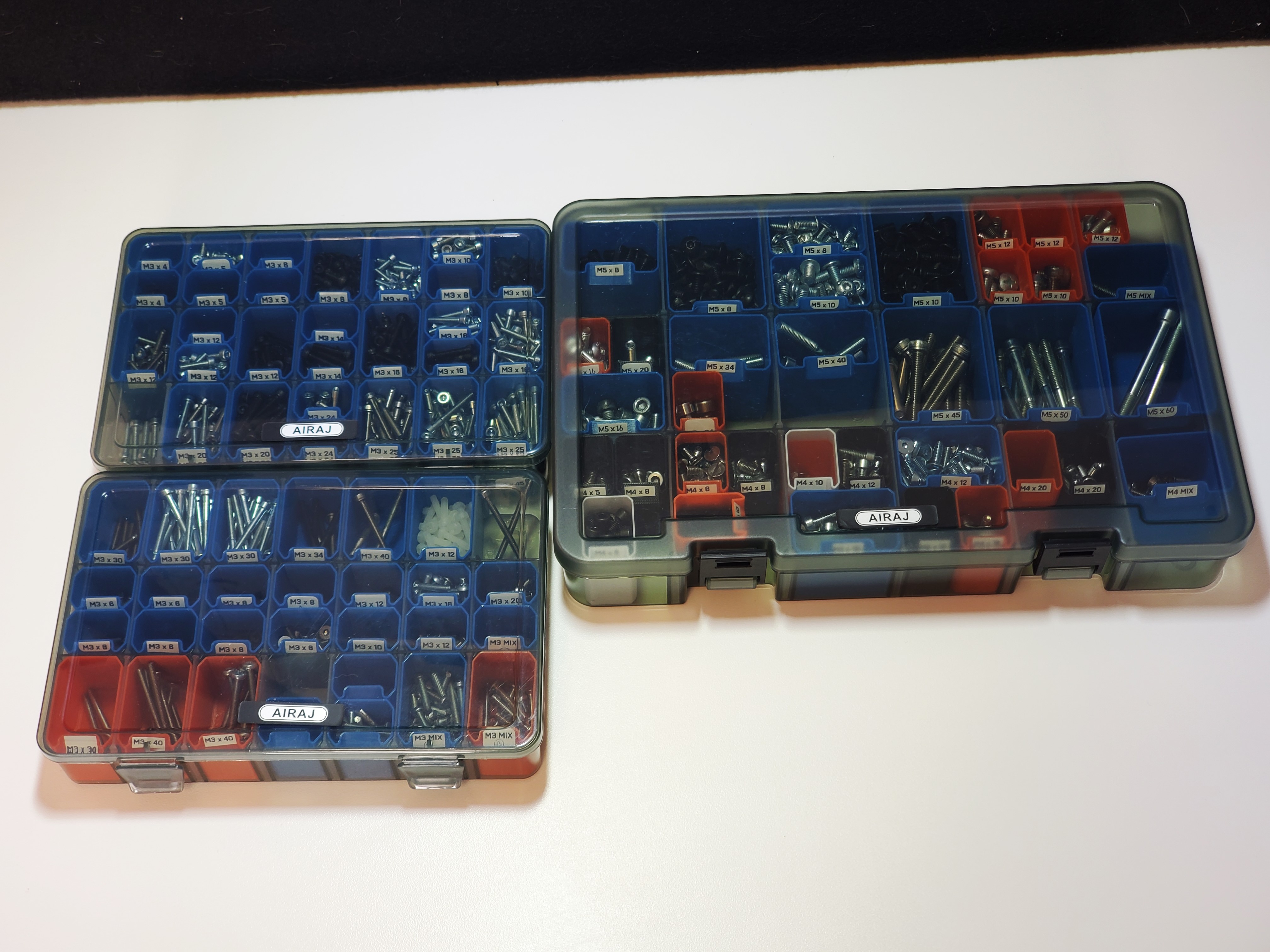 AIRAJ (Aliexpress) box inserts by TVS | Download free STL model ...