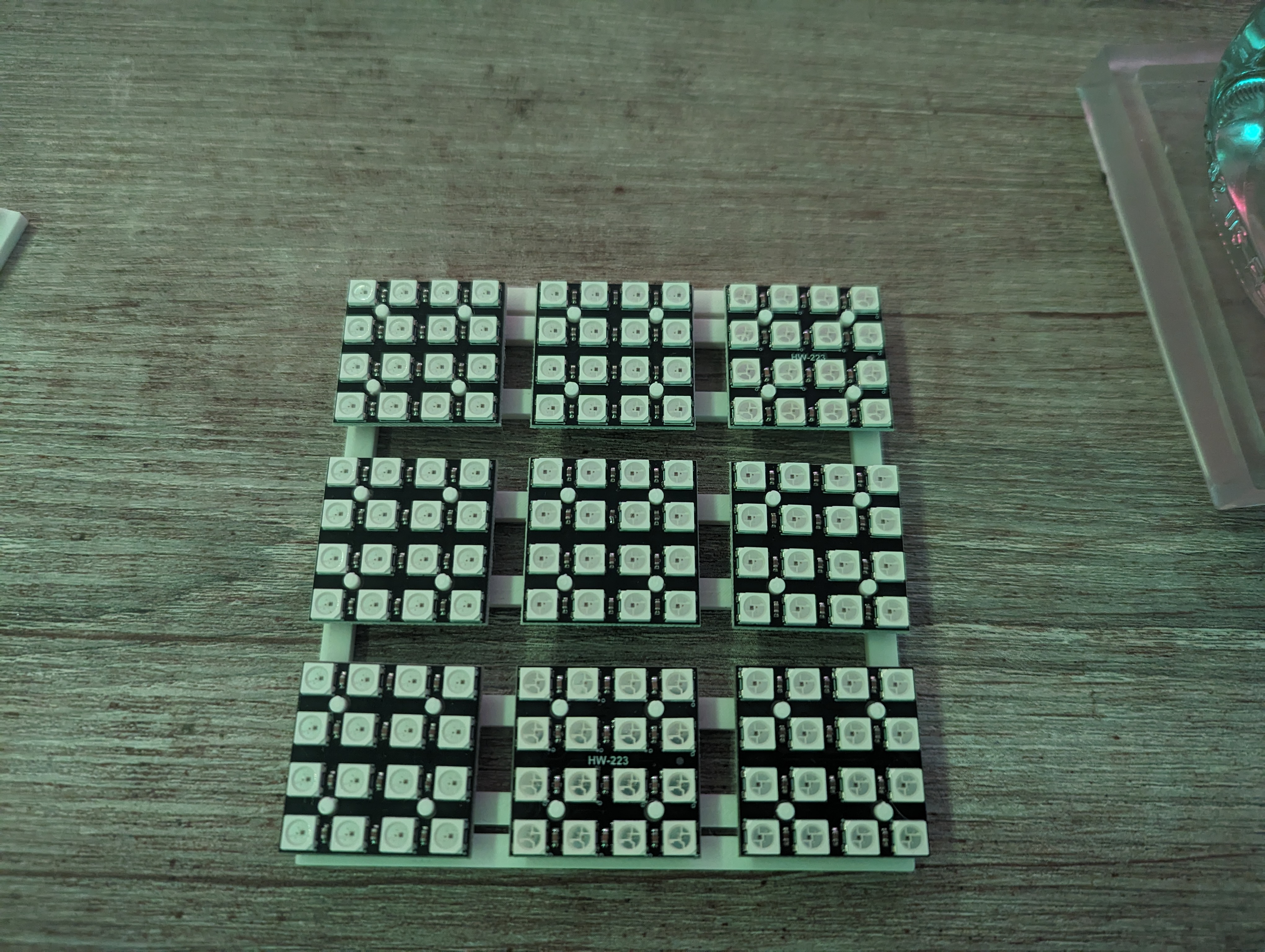 LED Tile Soldering jig