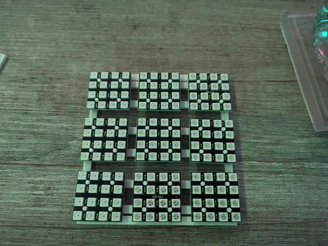 LED Tile Soldering jig